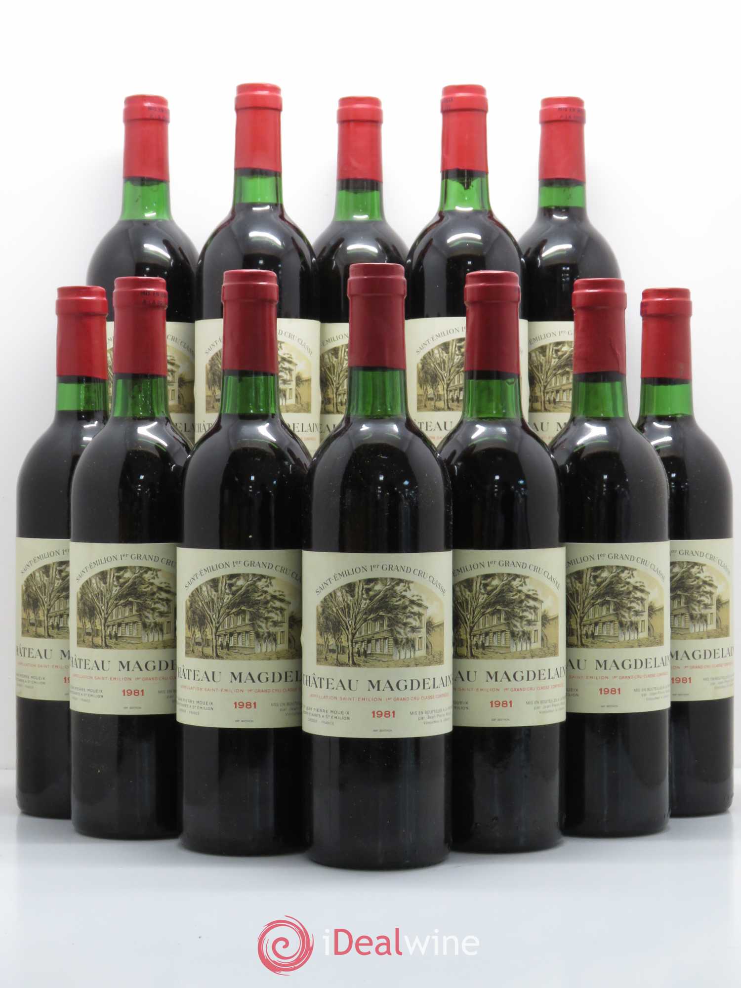 Château Magdelaine 1981 - Lot de 12 bouteilles - 0