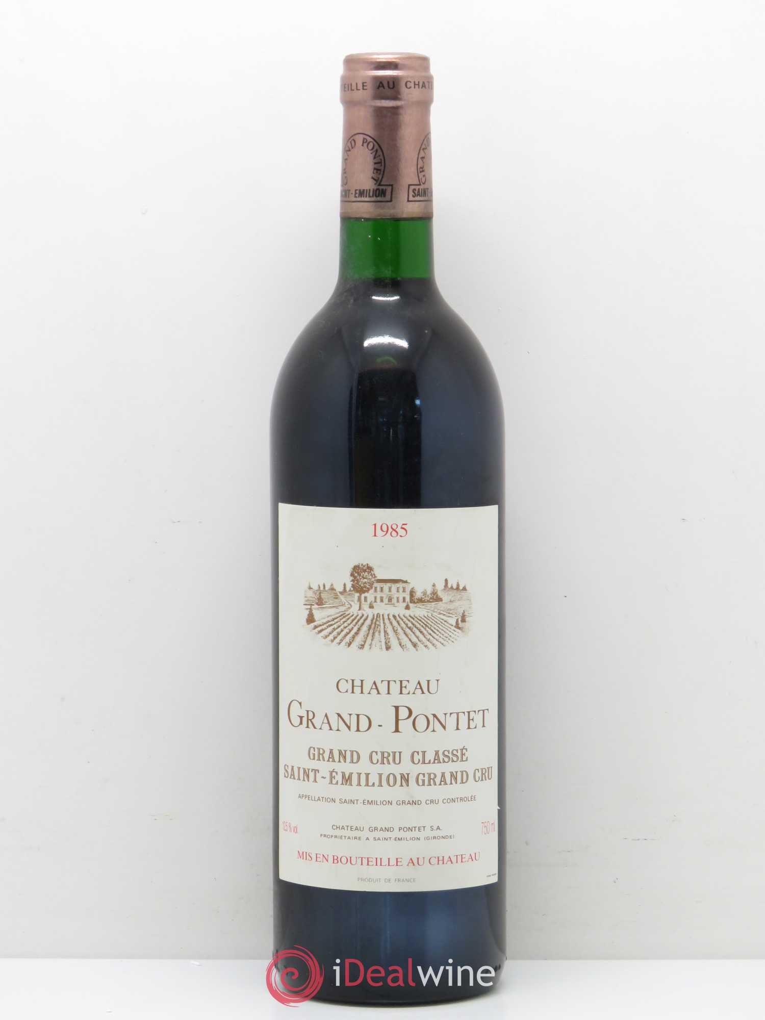 Château Grand Pontet Grand Cru Classé 1985 - Lot de 1 bouteille - 0