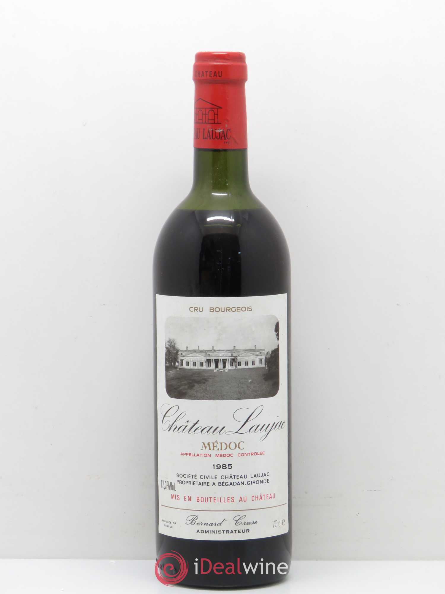 Château Laujac Cru Bourgeois 1985 - Lot de 1 bouteille - 0