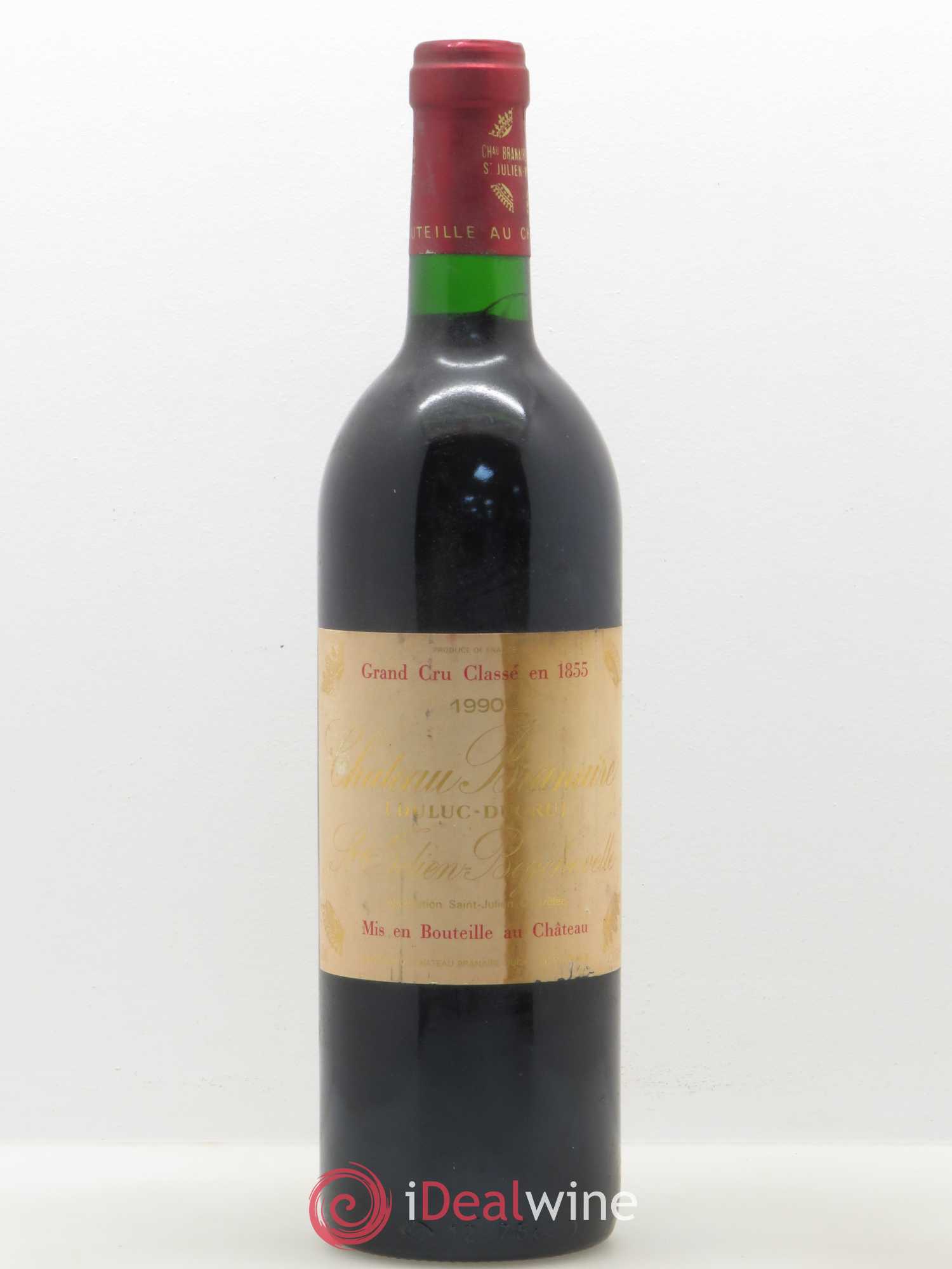 Château Branaire Ducru 4ème Grand Cru Classé 1990 - Lot de 1 bouteille - 0