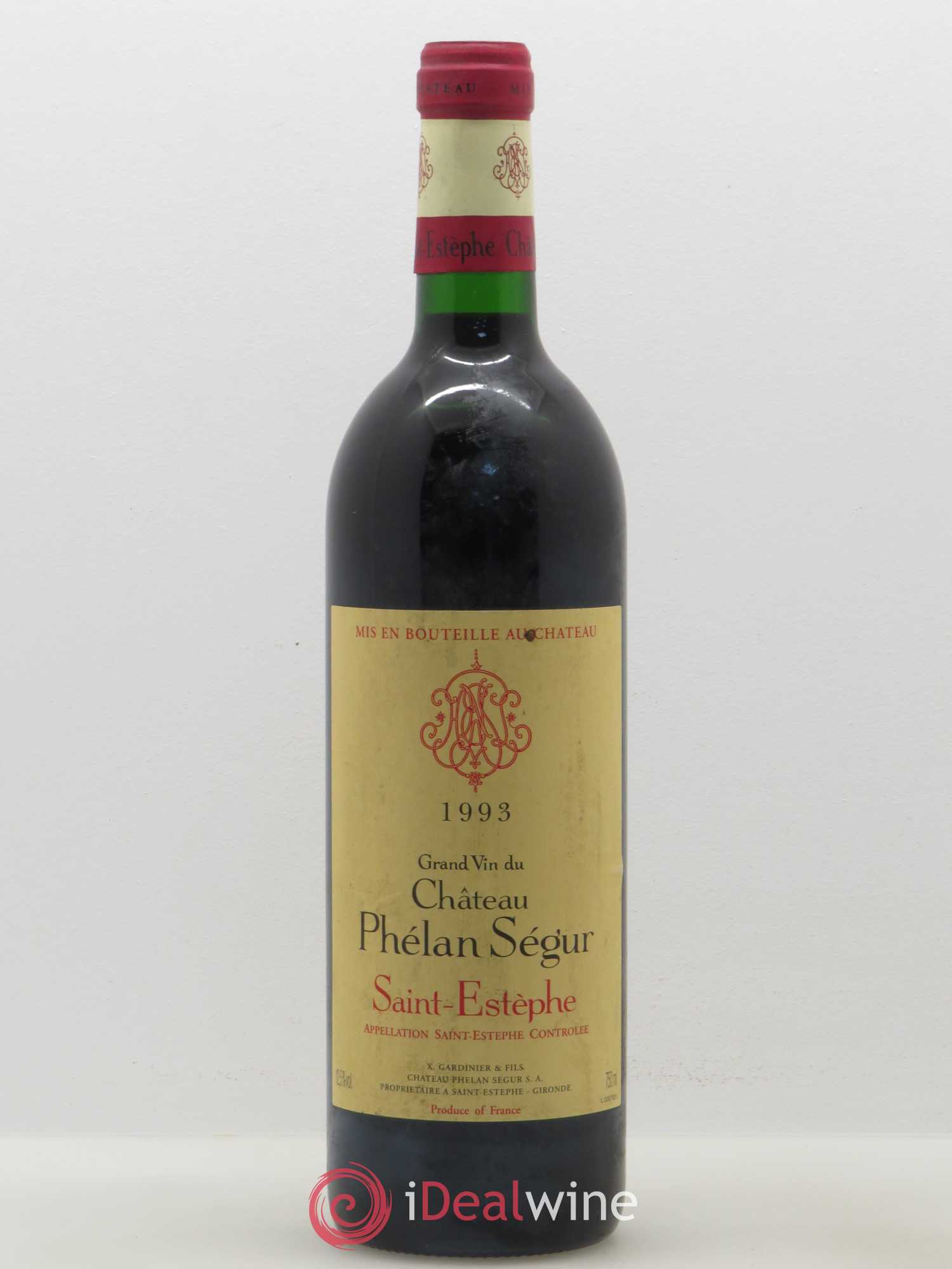 Château Phélan Ségur 1993 - Lot de 1 bouteille - 0