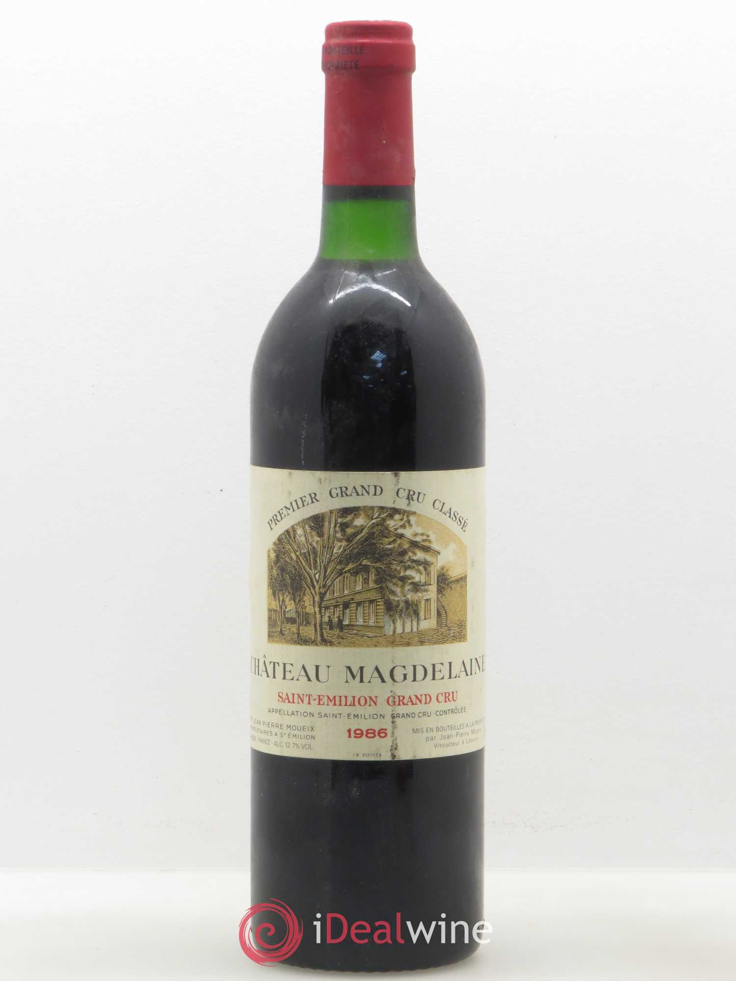 Château Magdelaine 1986 - Lot de 1 bouteille - 0