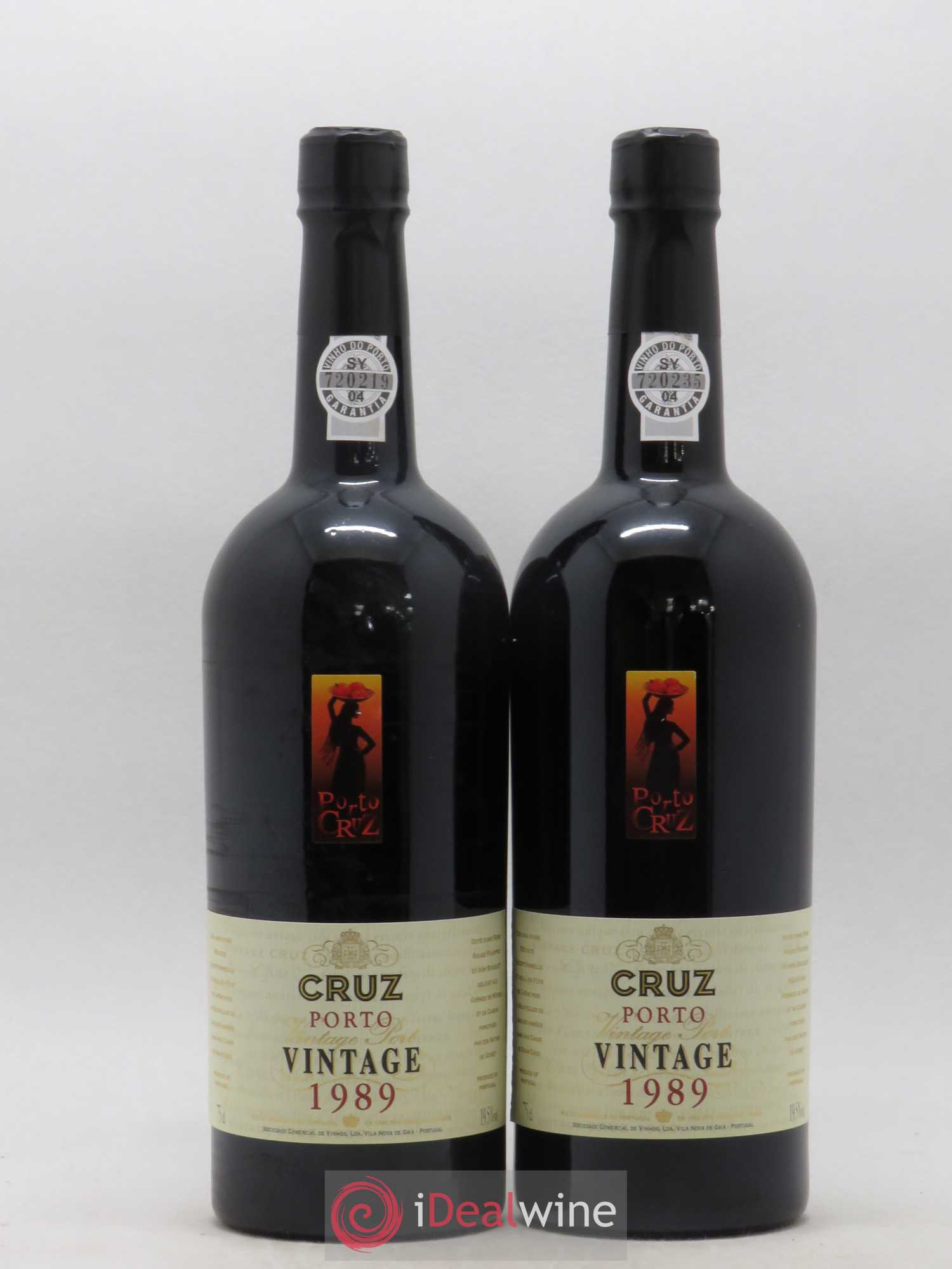 Porto Vintage Cruz 1989 - Lot de 2 bouteilles - 0