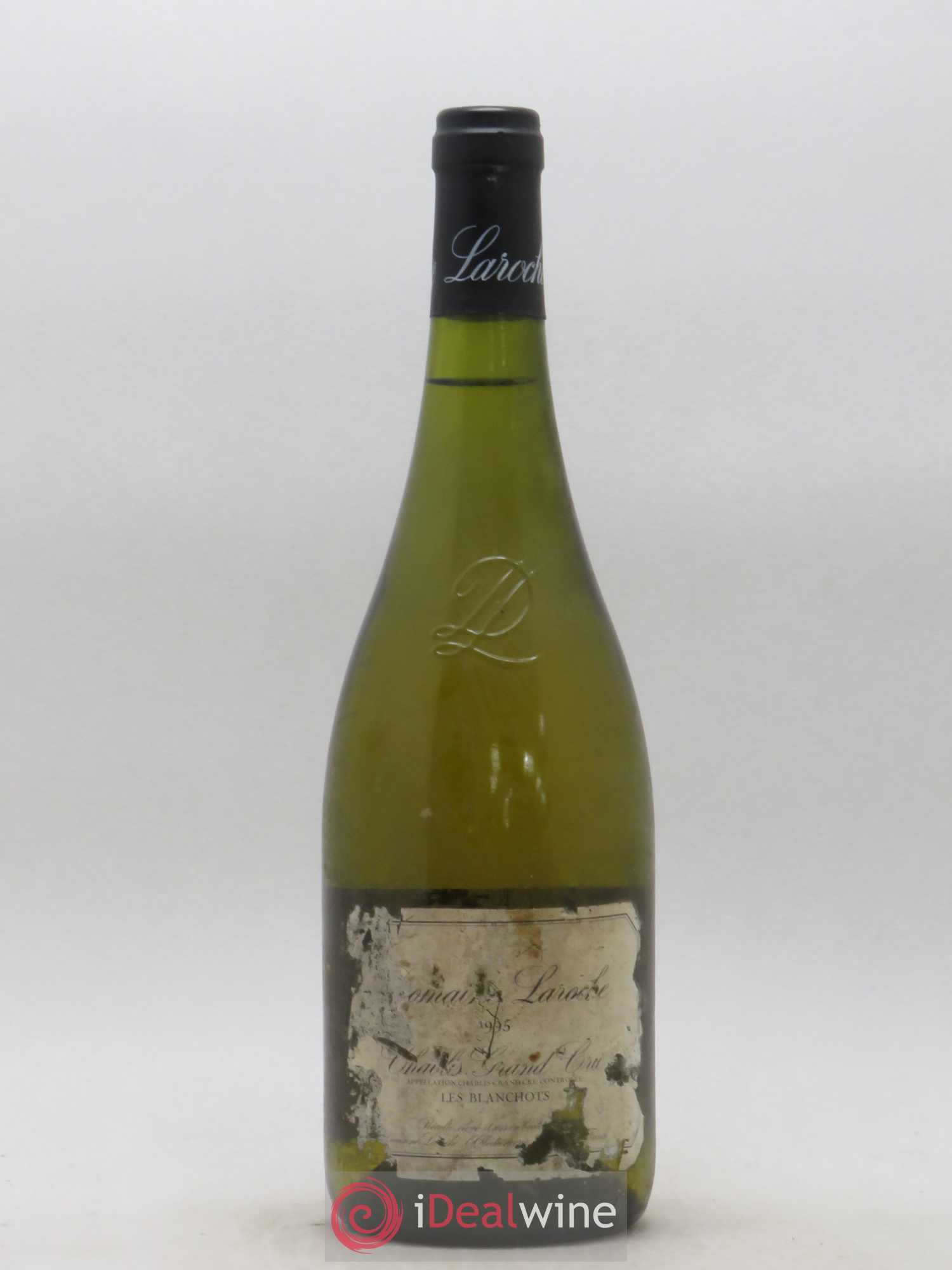 Chablis Grand Cru Les Blanchots Domaine Laroche 1995 - Lot de 1 bouteille - 0