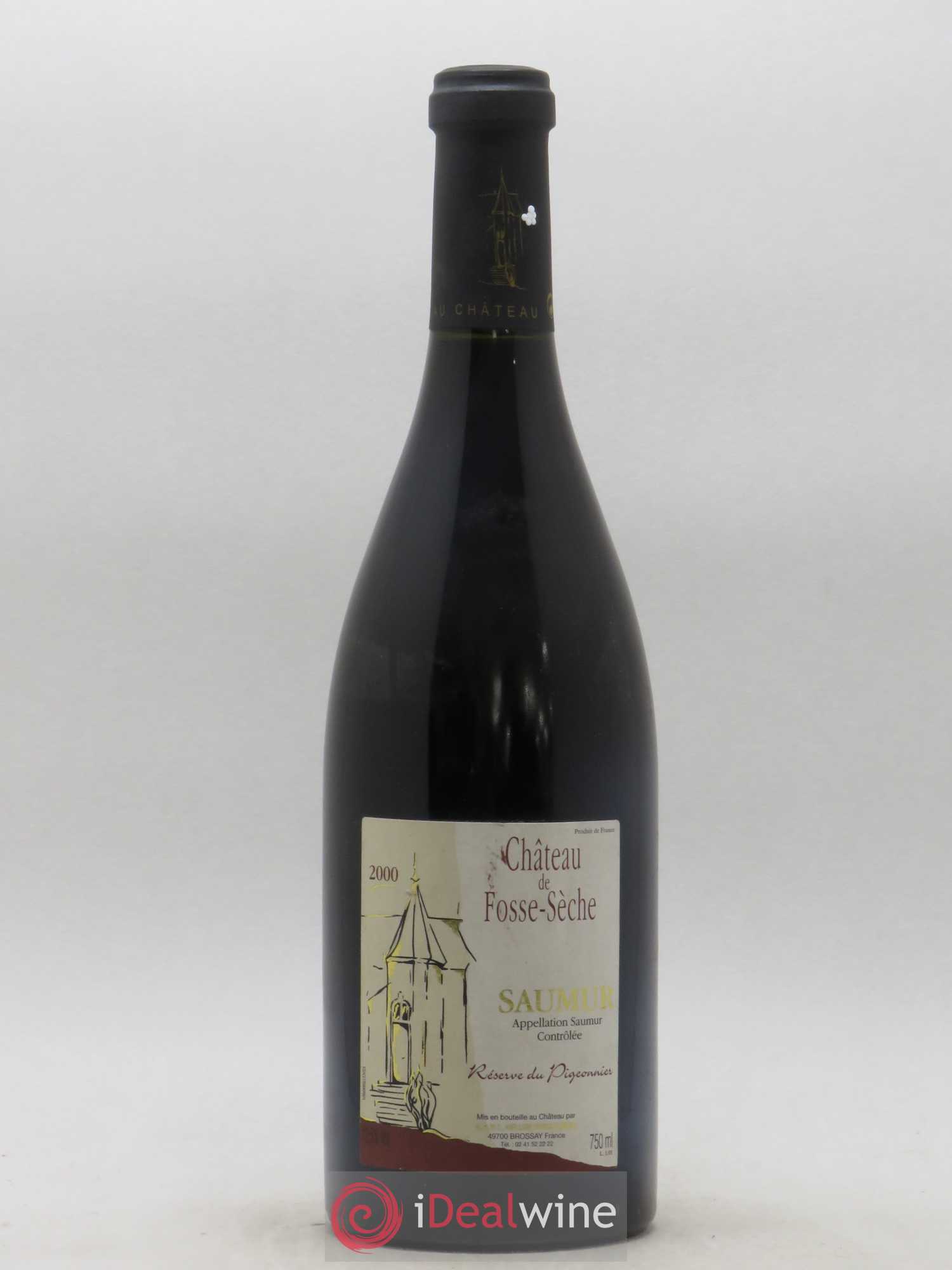 Vin de France (anciennement Saumur Puy-Notre-Dame) Réserve du Pigeonnier Château de Fosse-Sèche 2000 - Lot de 1 bouteille - 0