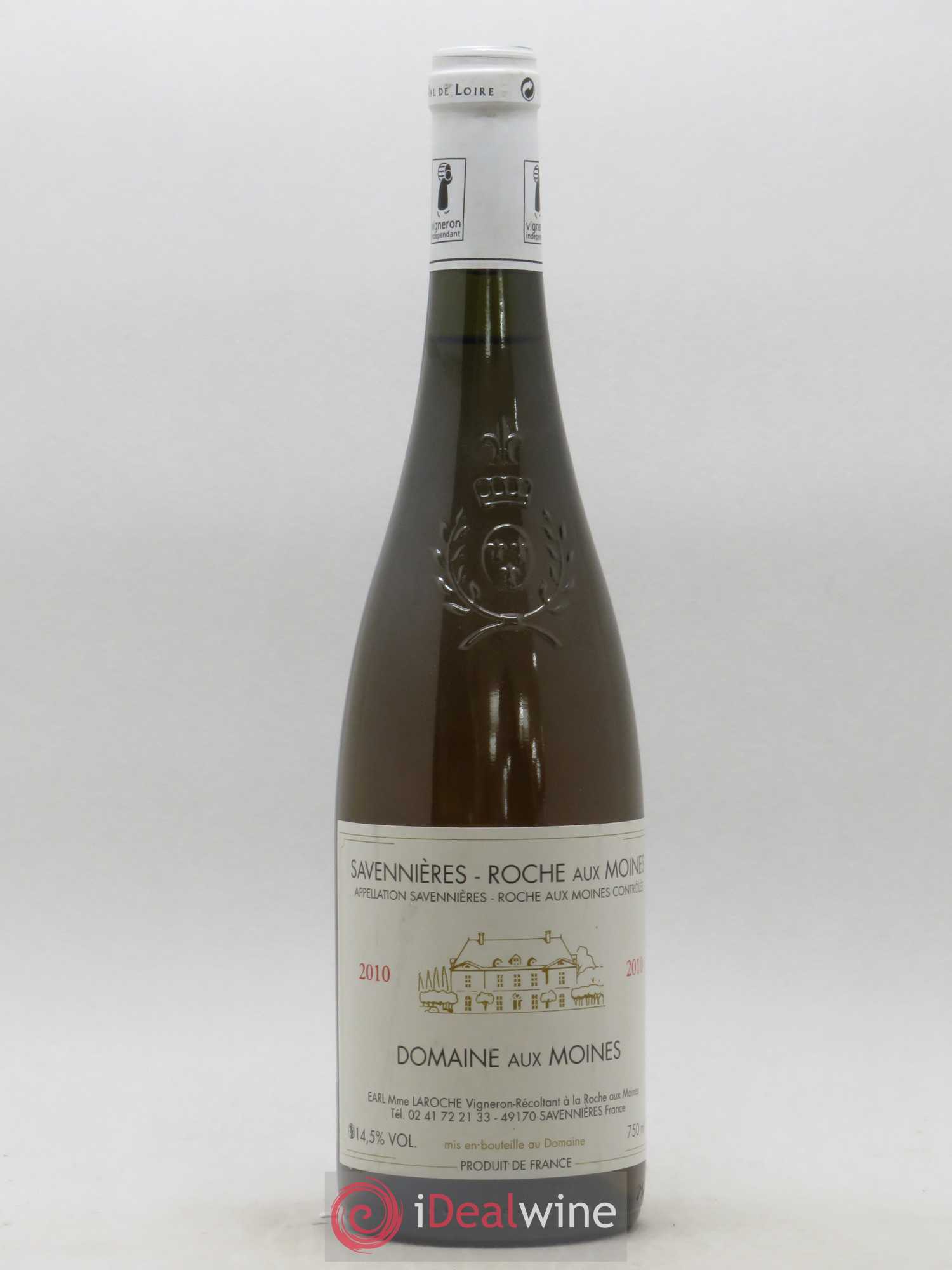Savennières Roche aux Moines Domaine aux Moines 2010 - Posten von 1 Flasche - 0