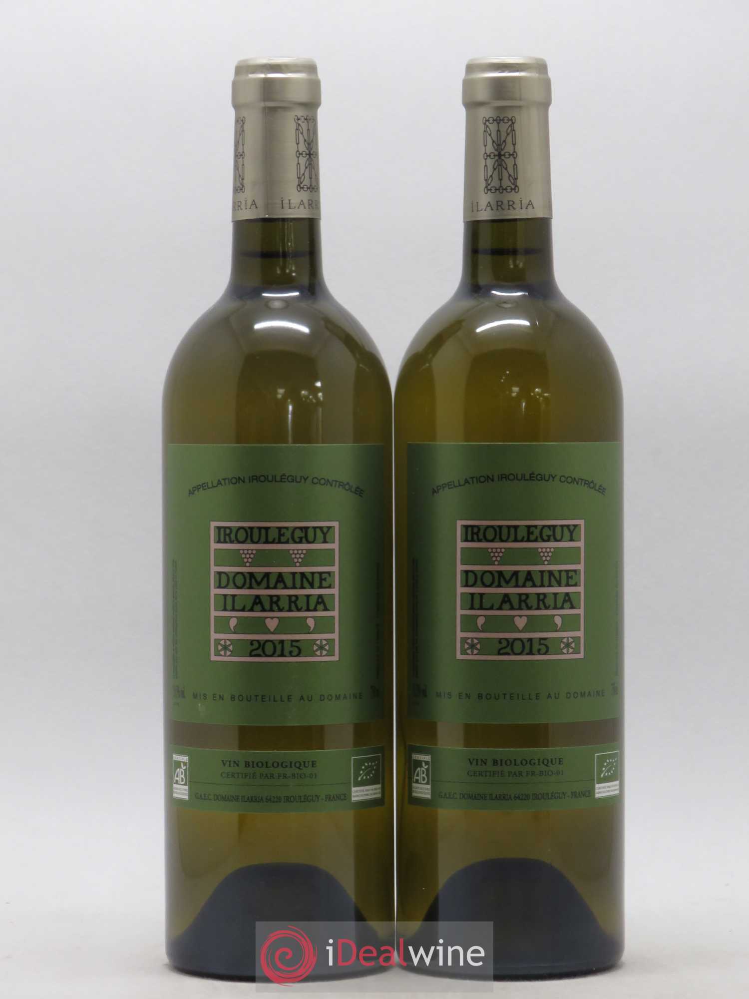 Sud-Ouest Irouléguy Domaine Ilarria 2015 - Posten von 2 Flaschen - 0
