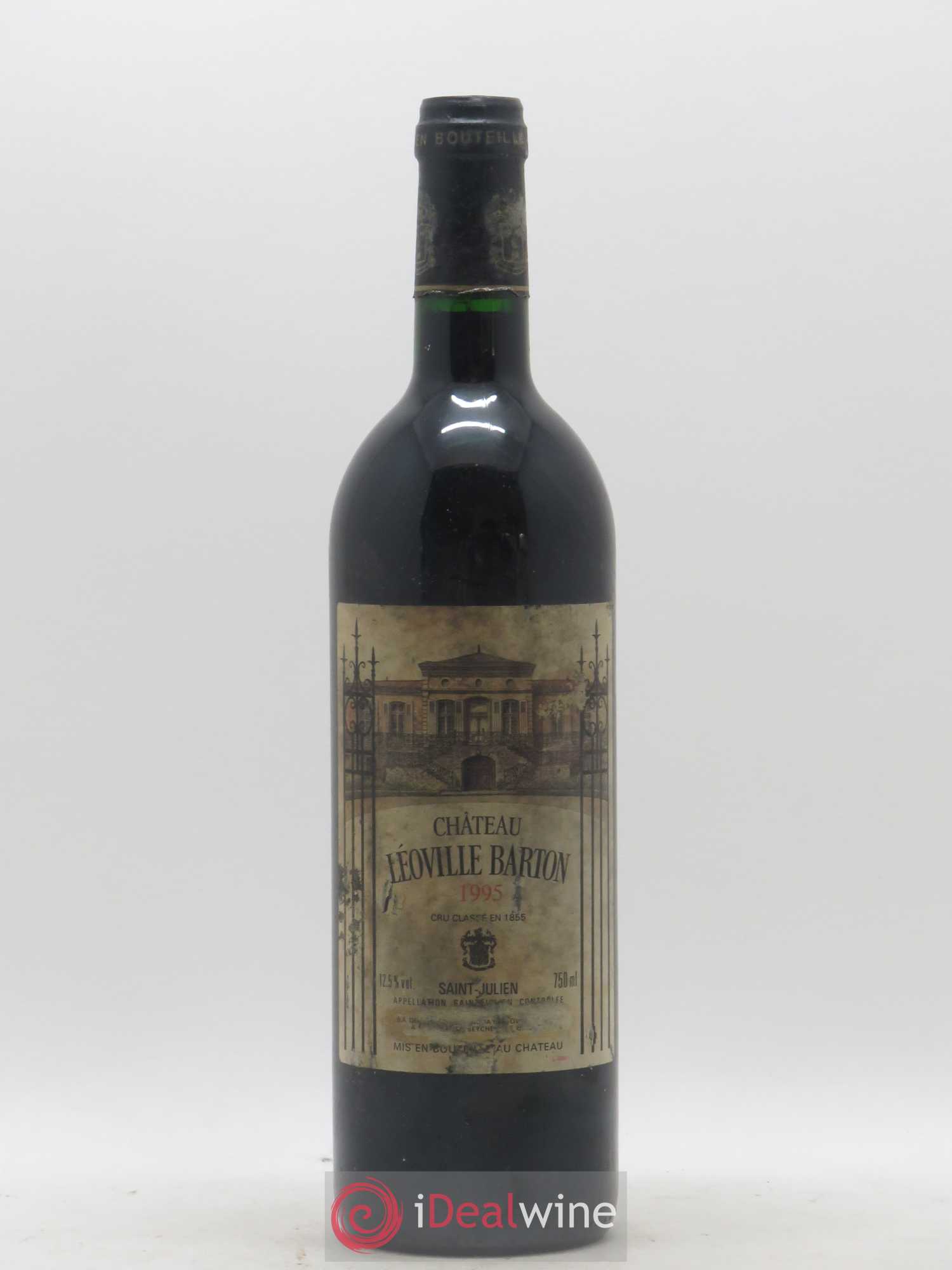 Château Léoville Barton 2ème Grand Cru Classé 1995 - Lot de 1 bouteille - 0