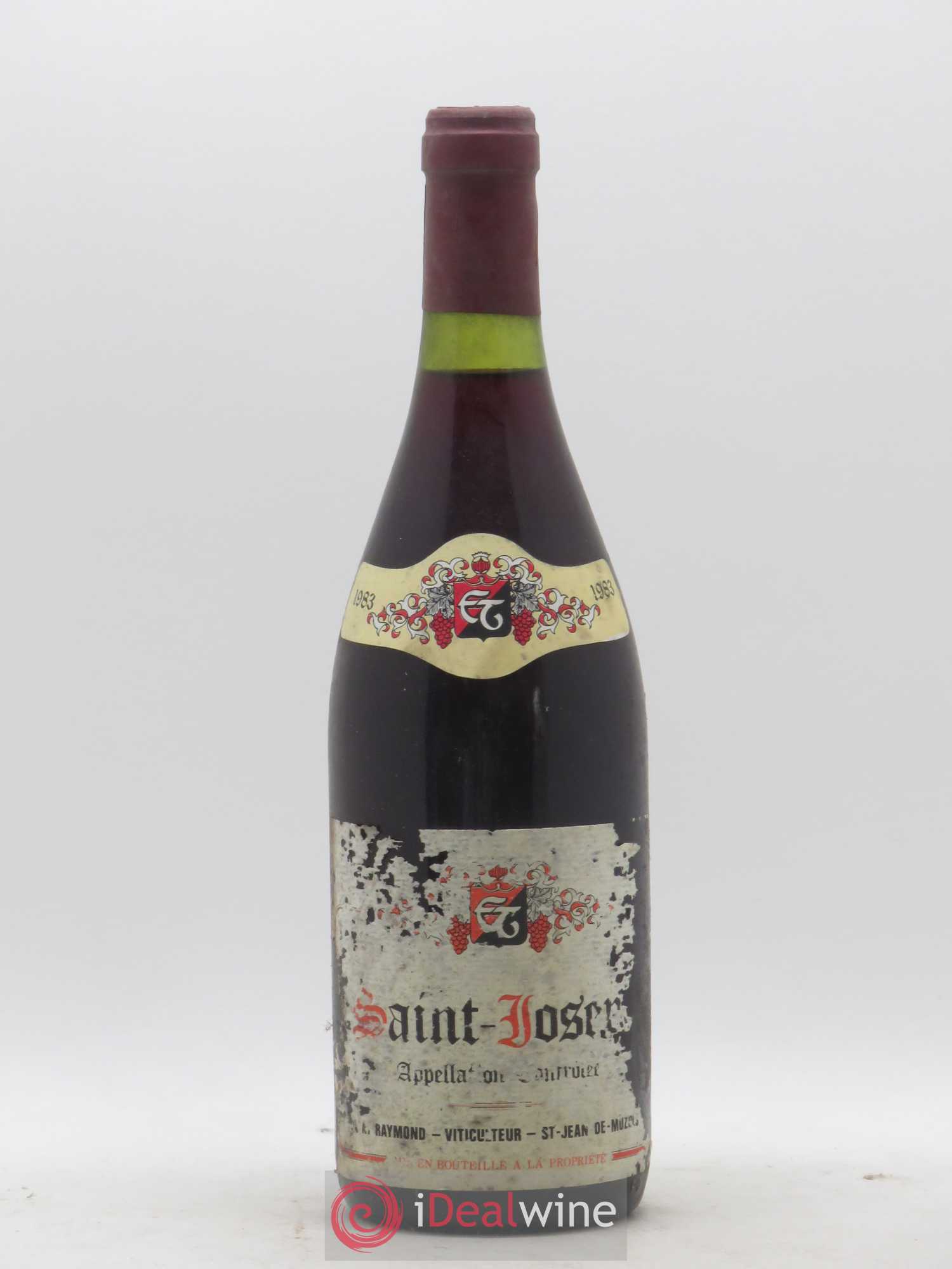 Saint-Joseph Raymond Trollat 1983 - Lot de 1 bouteille - 0