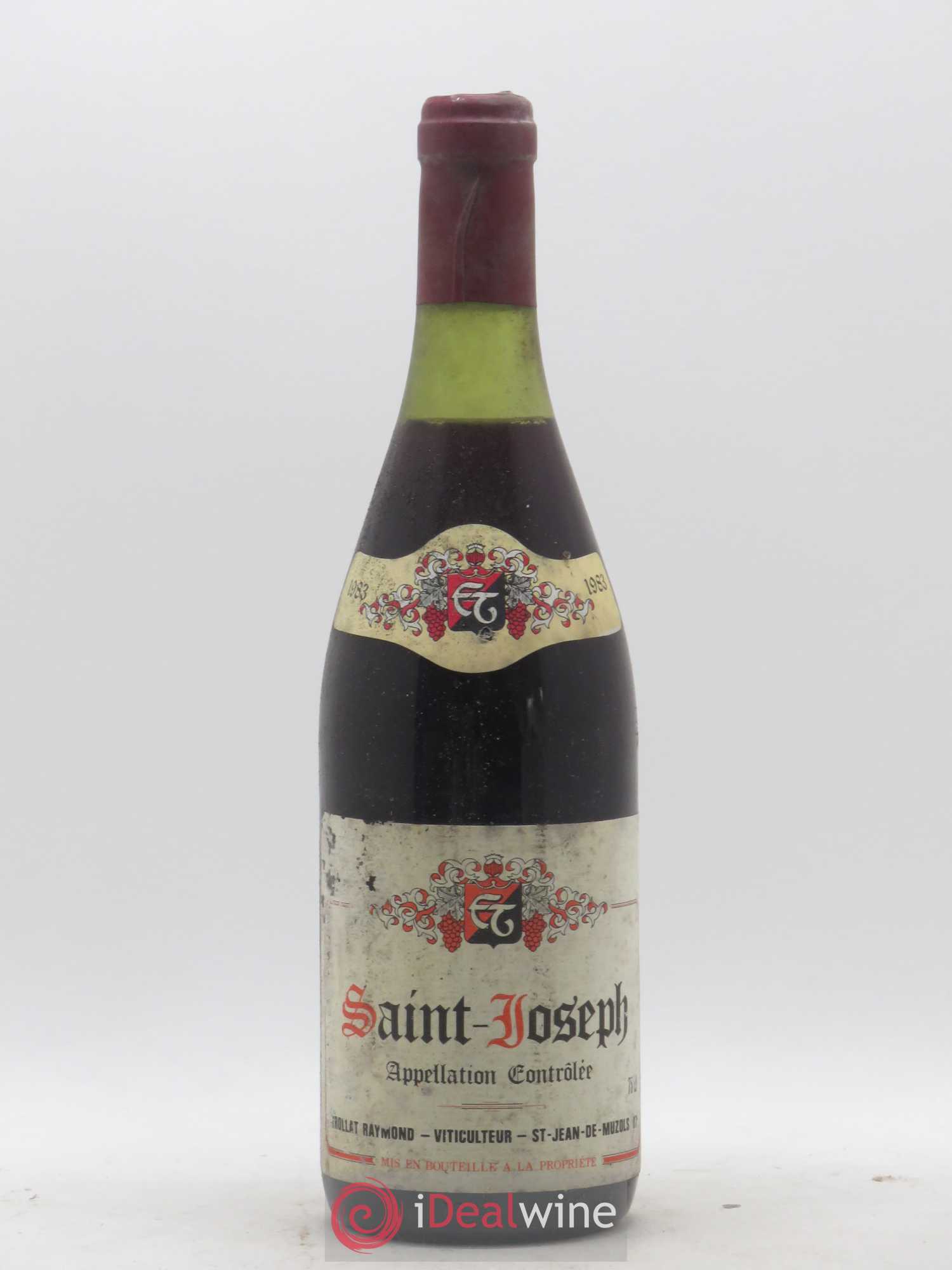 Saint-Joseph Raymond Trollat 1983 - Lot de 1 bouteille - 0