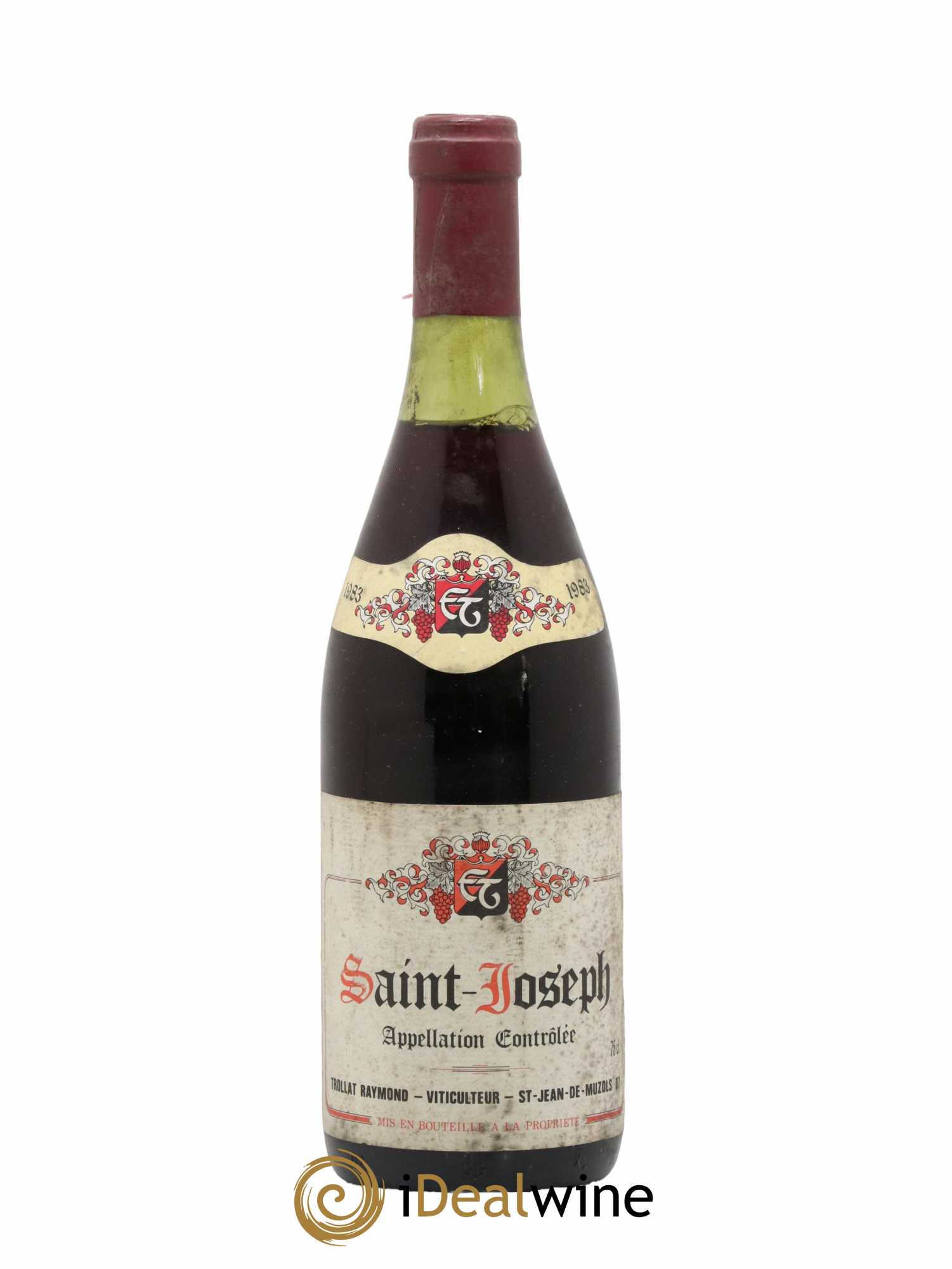 Saint-Joseph Raymond Trollat 1983 - Lot de 1 bouteille - 0