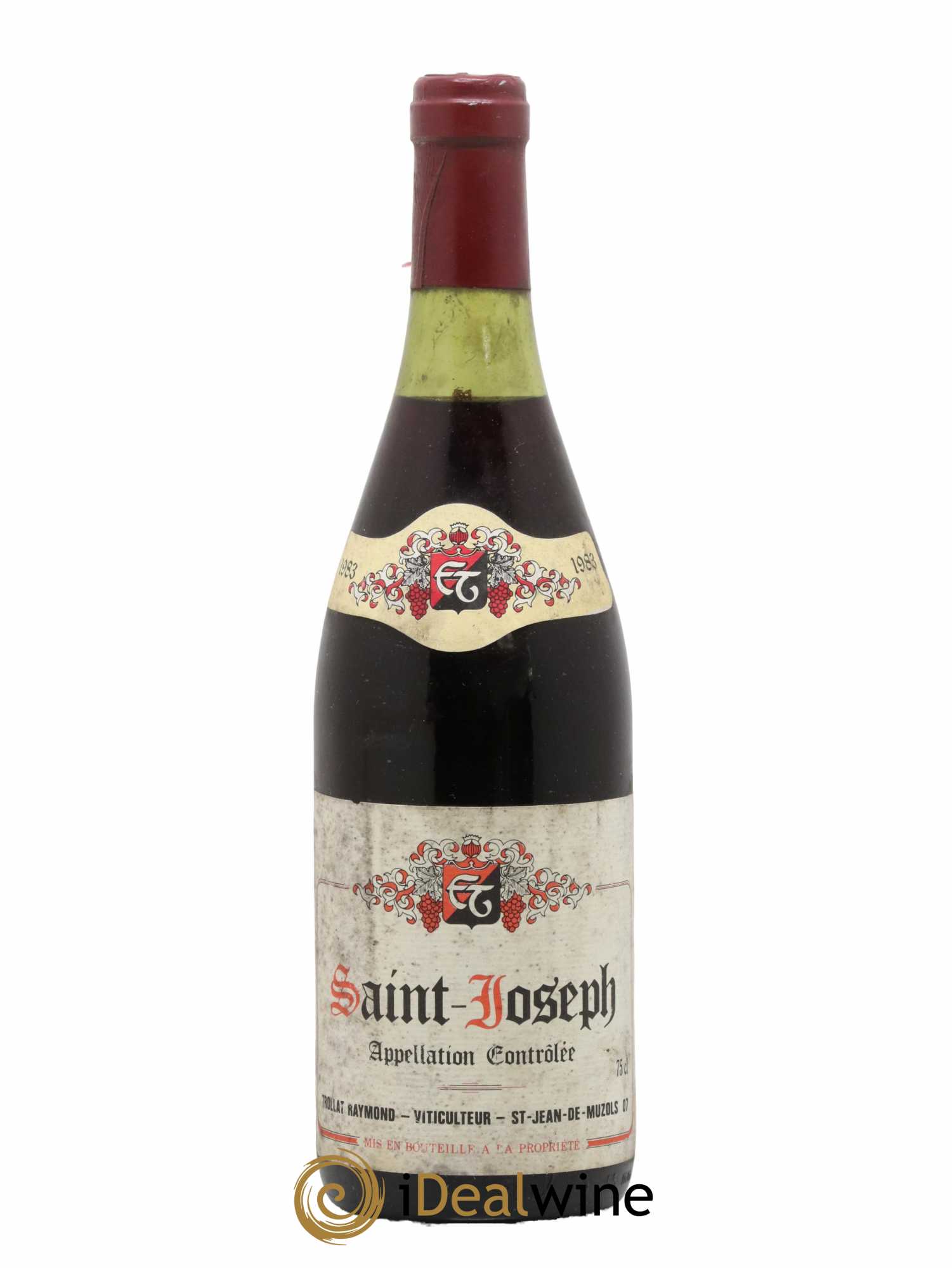 Saint-Joseph Raymond Trollat 1983 - Lot de 1 bouteille - 0
