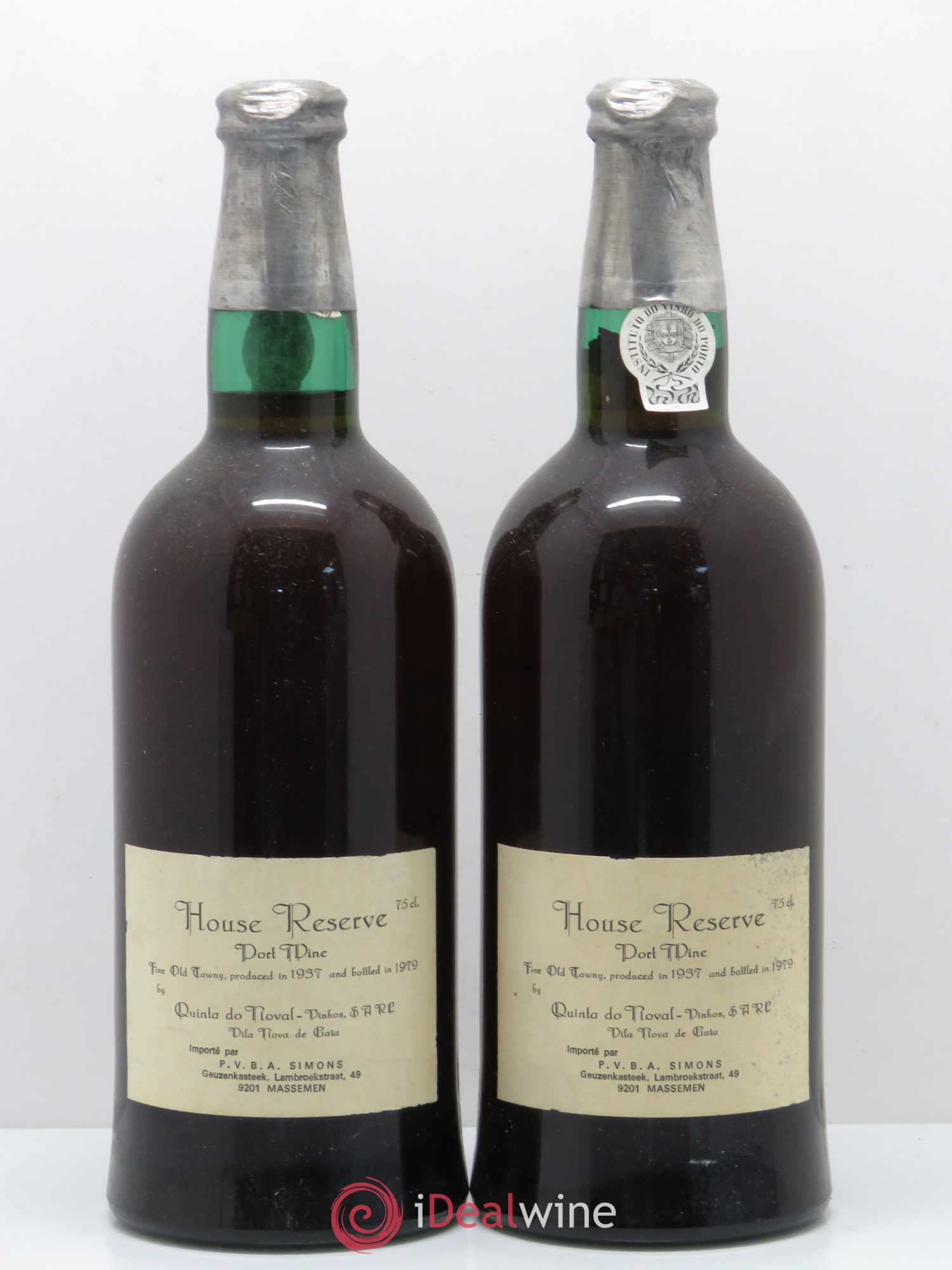 Porto Quinta Do Noval Vintage Fine Old Tawny  House Reserve 1937 - Posten von 2 Flaschen - 1