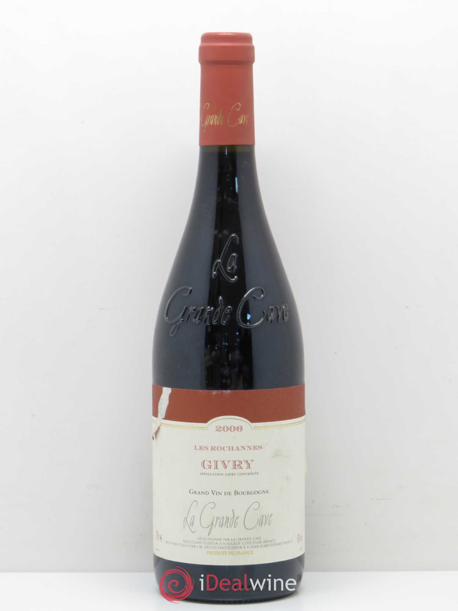 Givry Les Rochannes La Grande Cave (sans prix de réserve) 2006 - Posten von 1 Flasche - 0
