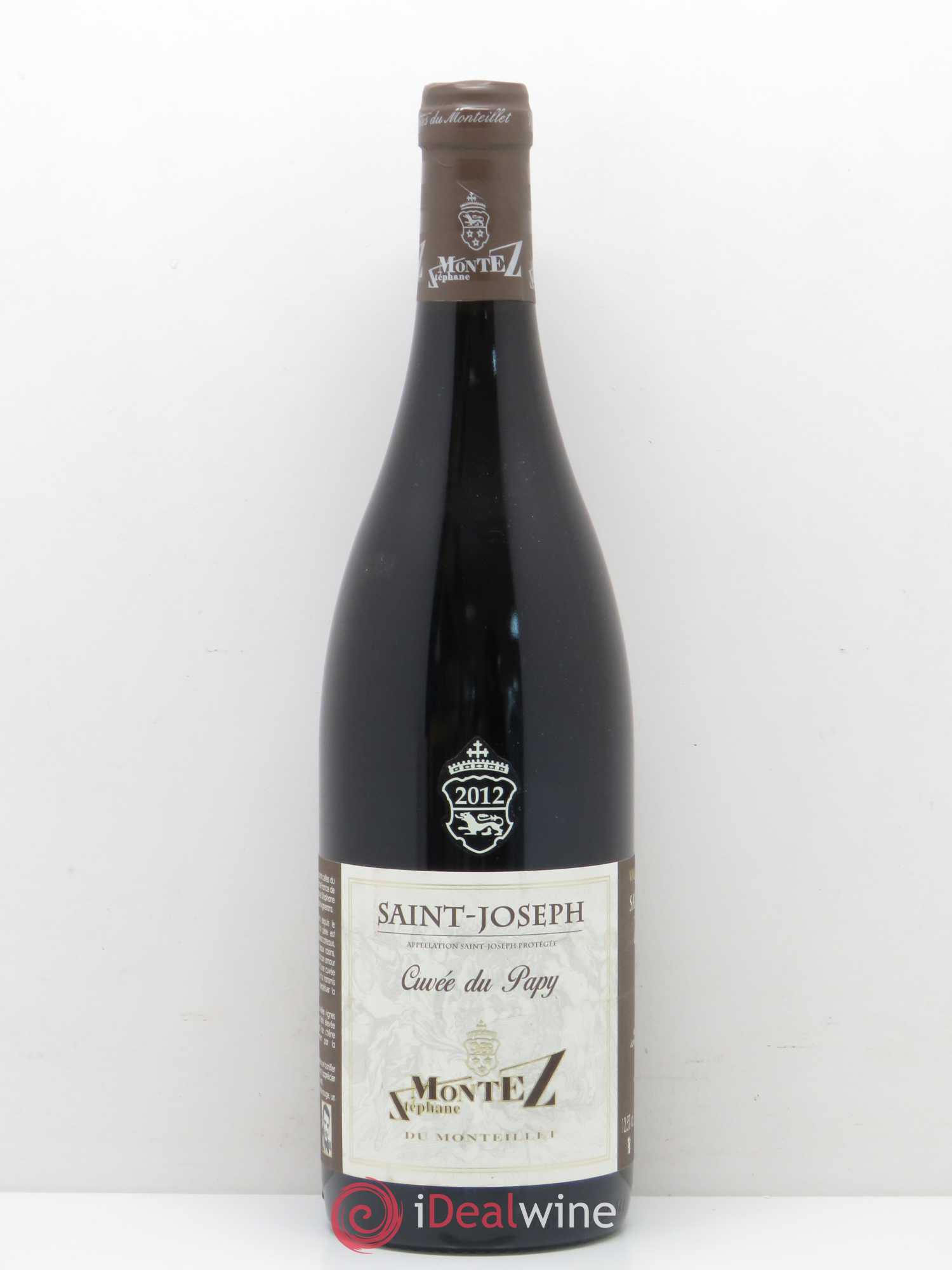 Saint-Joseph Cuvée du Papy Monteillet (Domaine du) - Stéphane Montez 2012 - Lot de 1 bouteille - 0