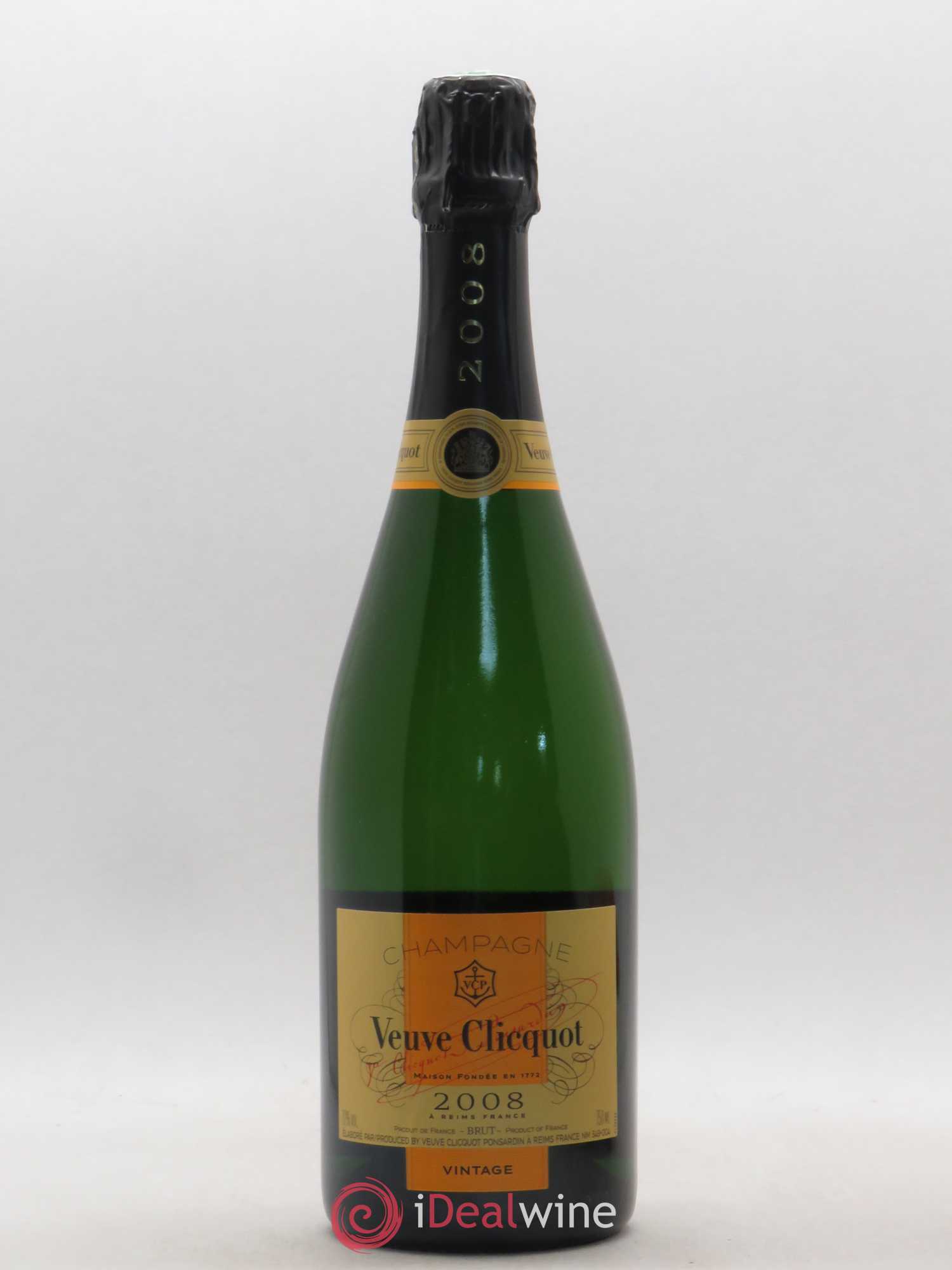 Champagne Veuve Clicquot 2008 - Posten von 1 Flasche - 0