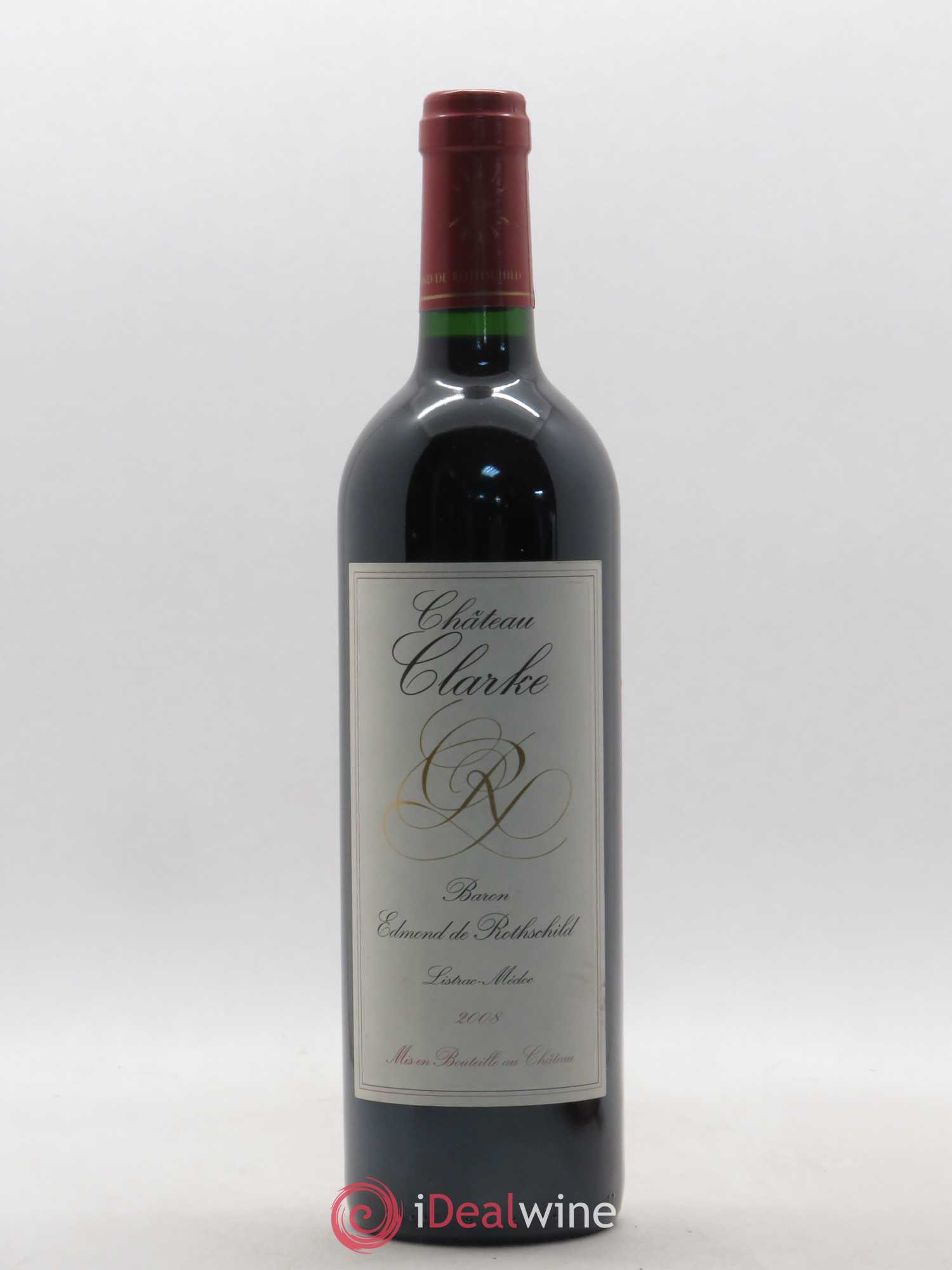 Château Clarke 2008 - Lot de 1 bouteille - 0