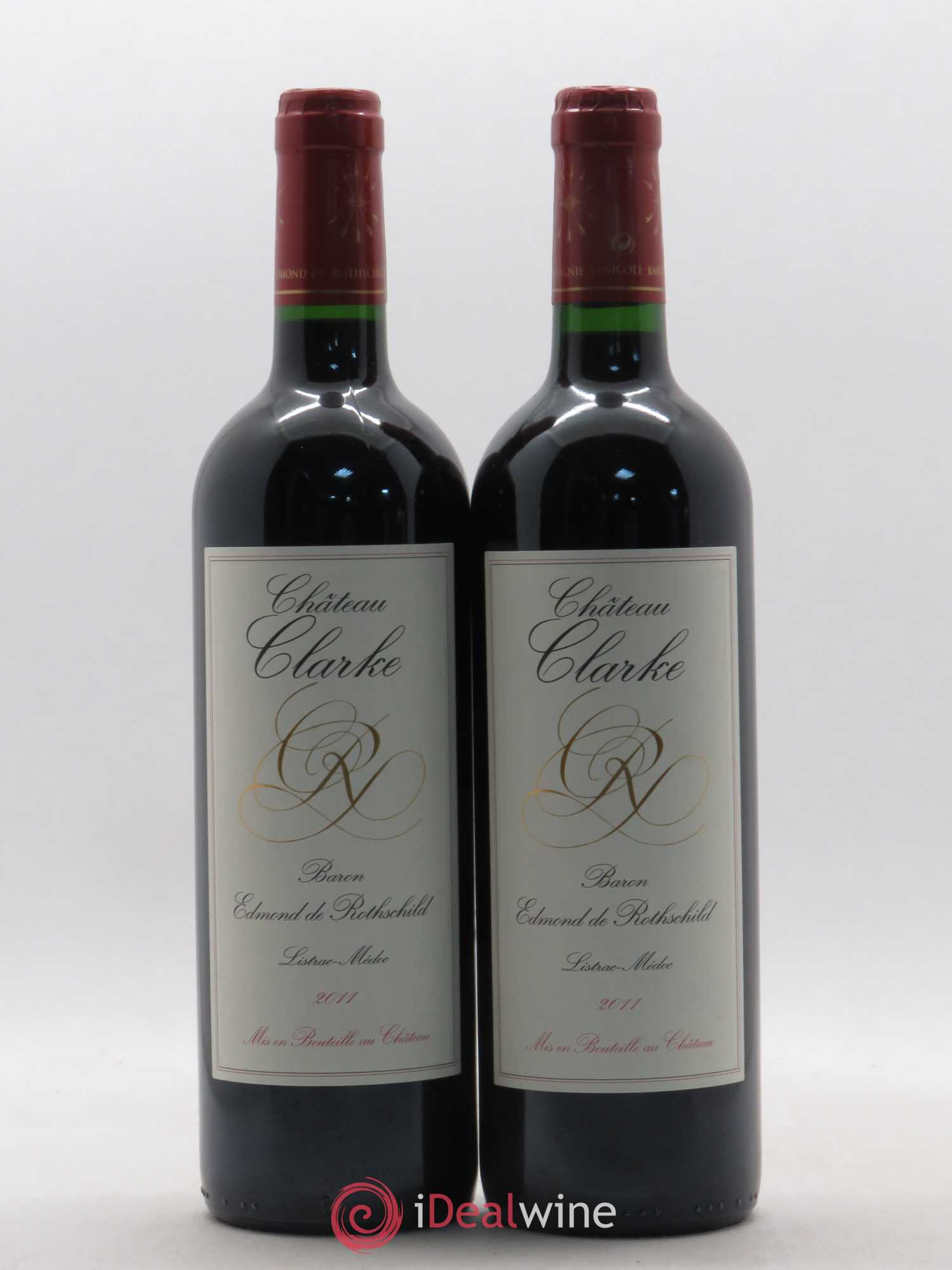 Château Clarke 2011 - Lot de 2 bouteilles - 0