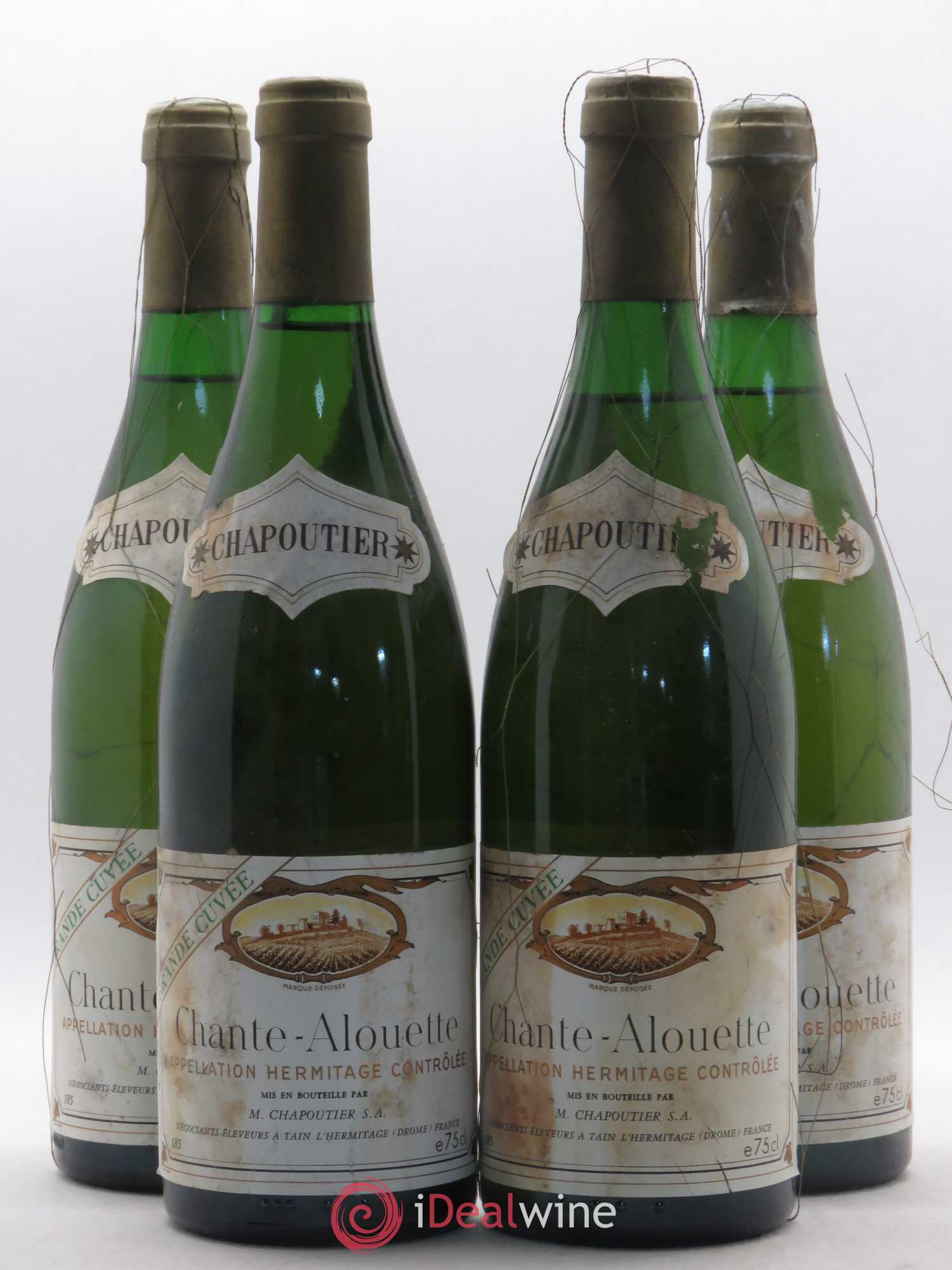 Hermitage Chante Alouette Chapoutier Grande Cuvée - Lot de 4 bouteilles - 0