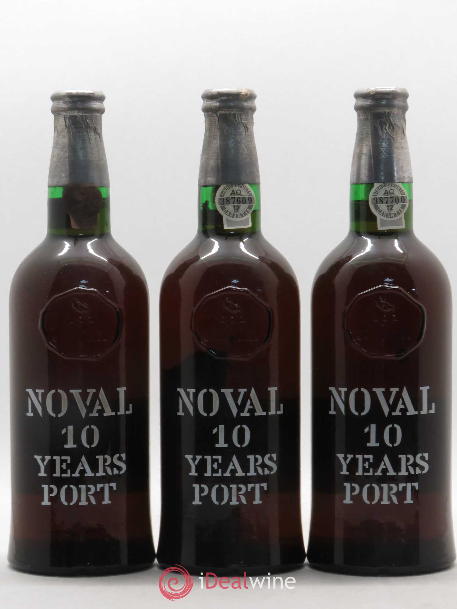 Porto Quinta Do Noval Vintage 10 ans - Lot de 3 bouteilles - 0