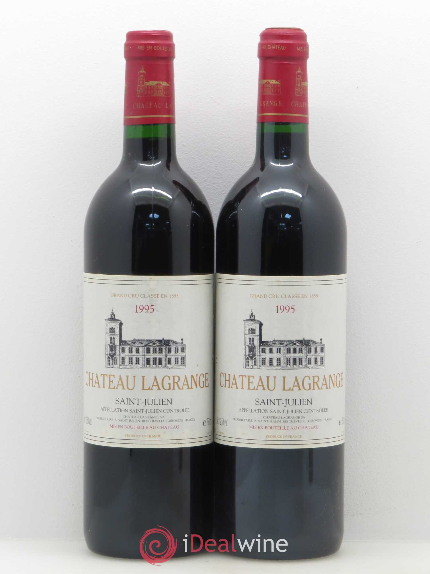 Château Lagrange 3ème Grand Cru Classé 1995 - Lot de 5 bouteilles - 2