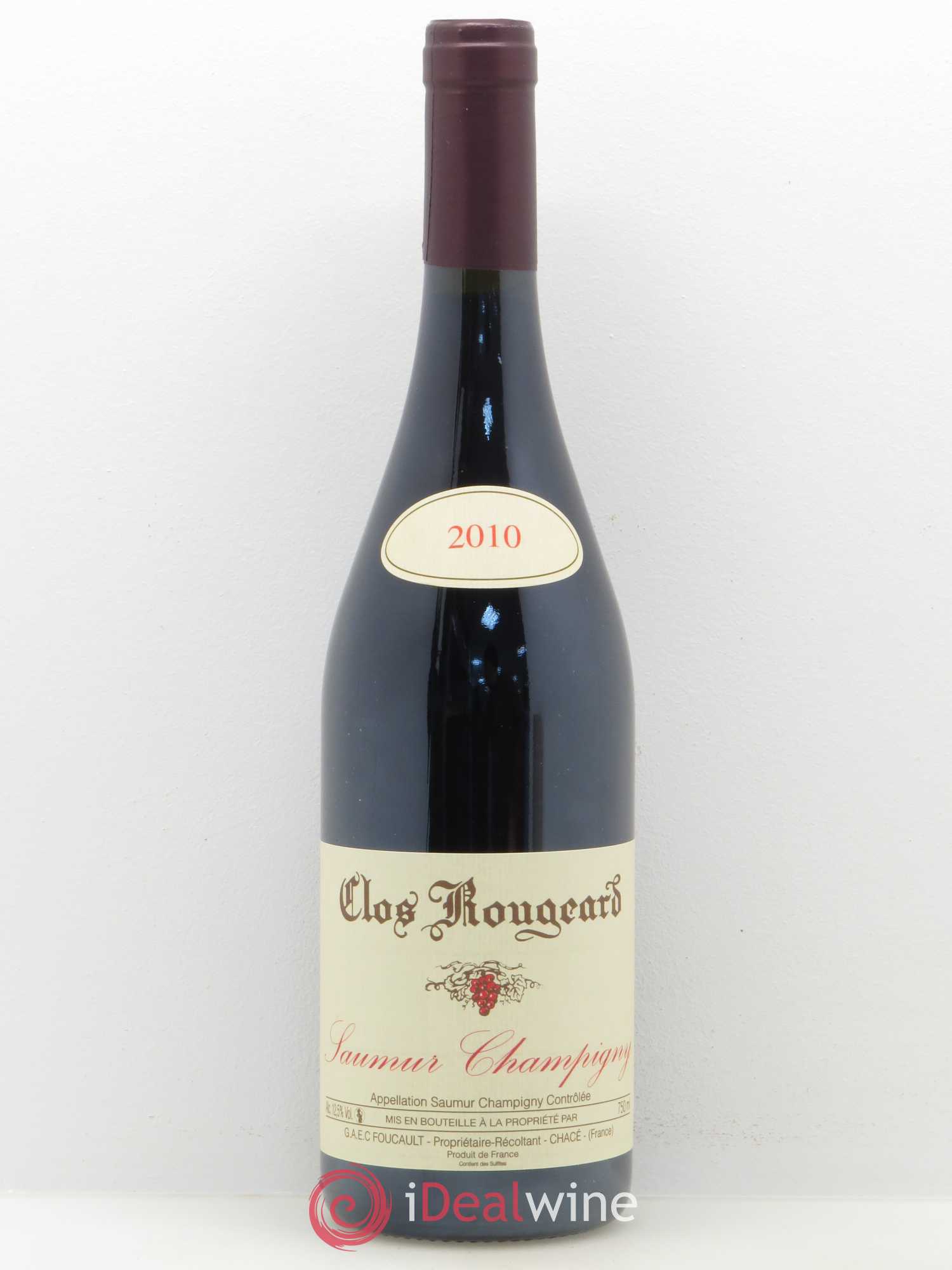 Saumur-Champigny Clos Rougeard 2010 - Lot de 1 bouteille - 0