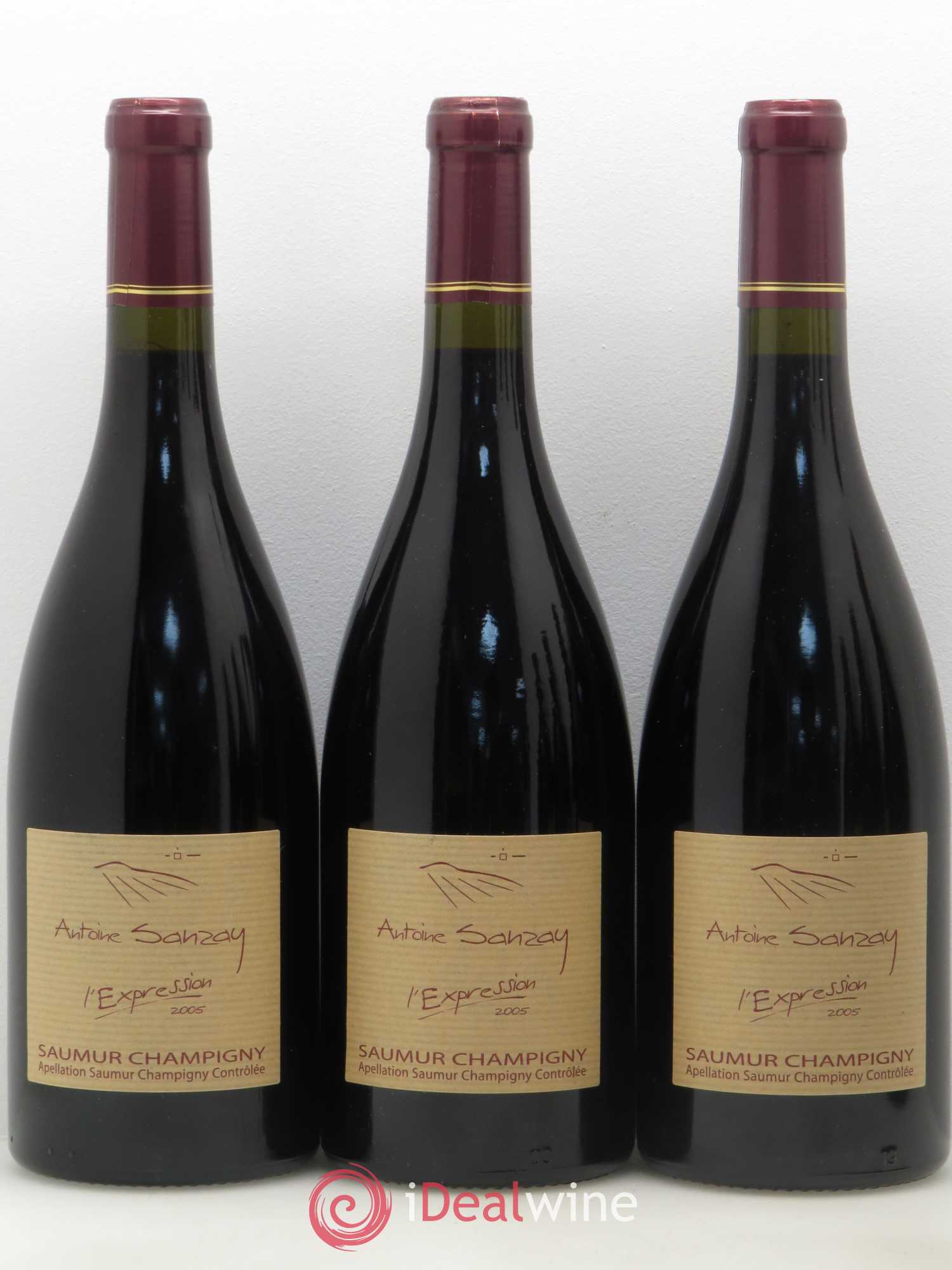 Saumur-Champigny L'Expression Domaine Antoine Sanzay 2005 - Posten von 6 Flaschen - 1