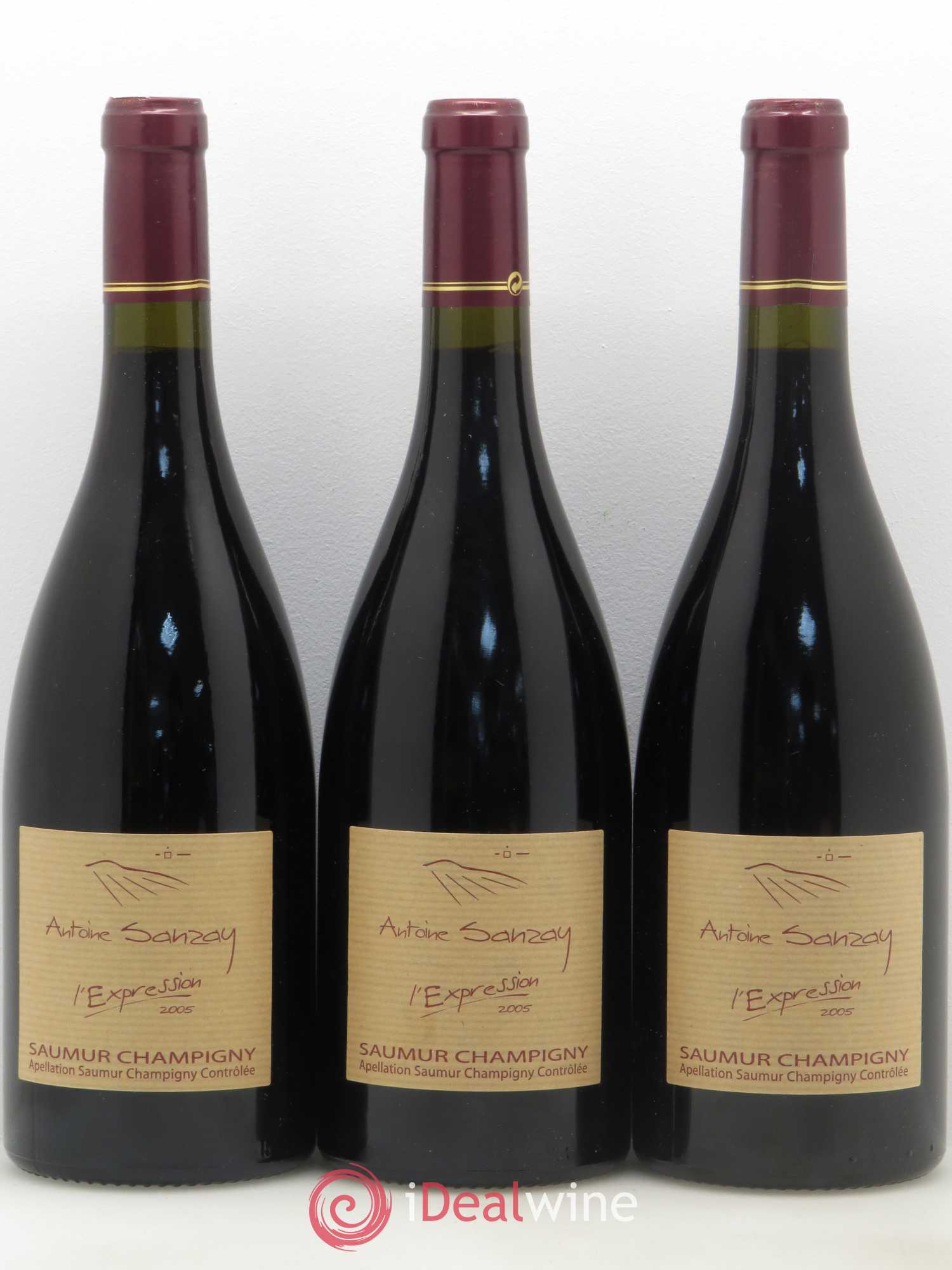 Saumur-Champigny L'Expression Domaine Antoine Sanzay 2005 - Posten von 6 Flaschen - 2