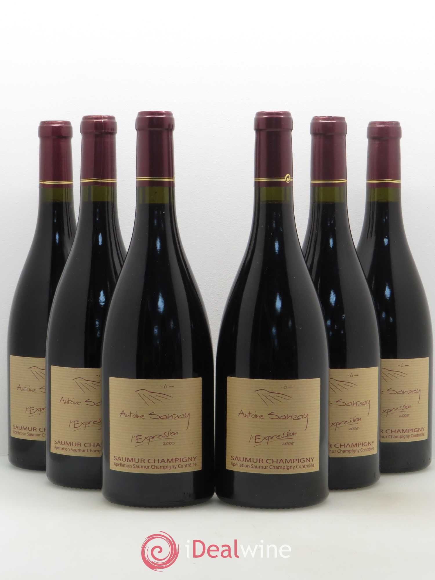 Saumur-Champigny L'Expression Domaine Antoine Sanzay 2005 - Posten von 6 Flaschen - 0