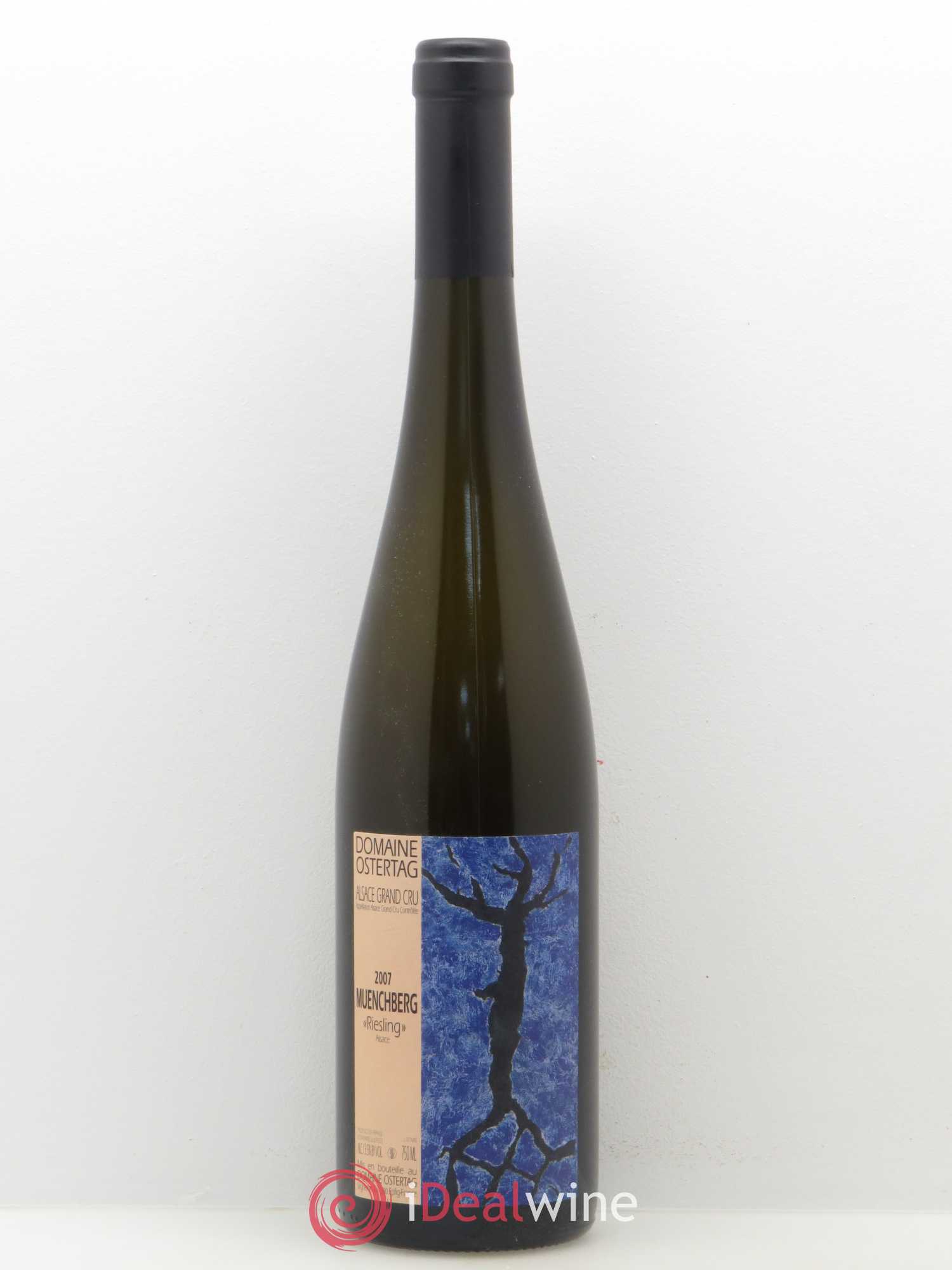 Alsace Riesling Grand Cru Muenchberg Ostertag (Domaine) 2007 - Lot de 1 bouteille - 0