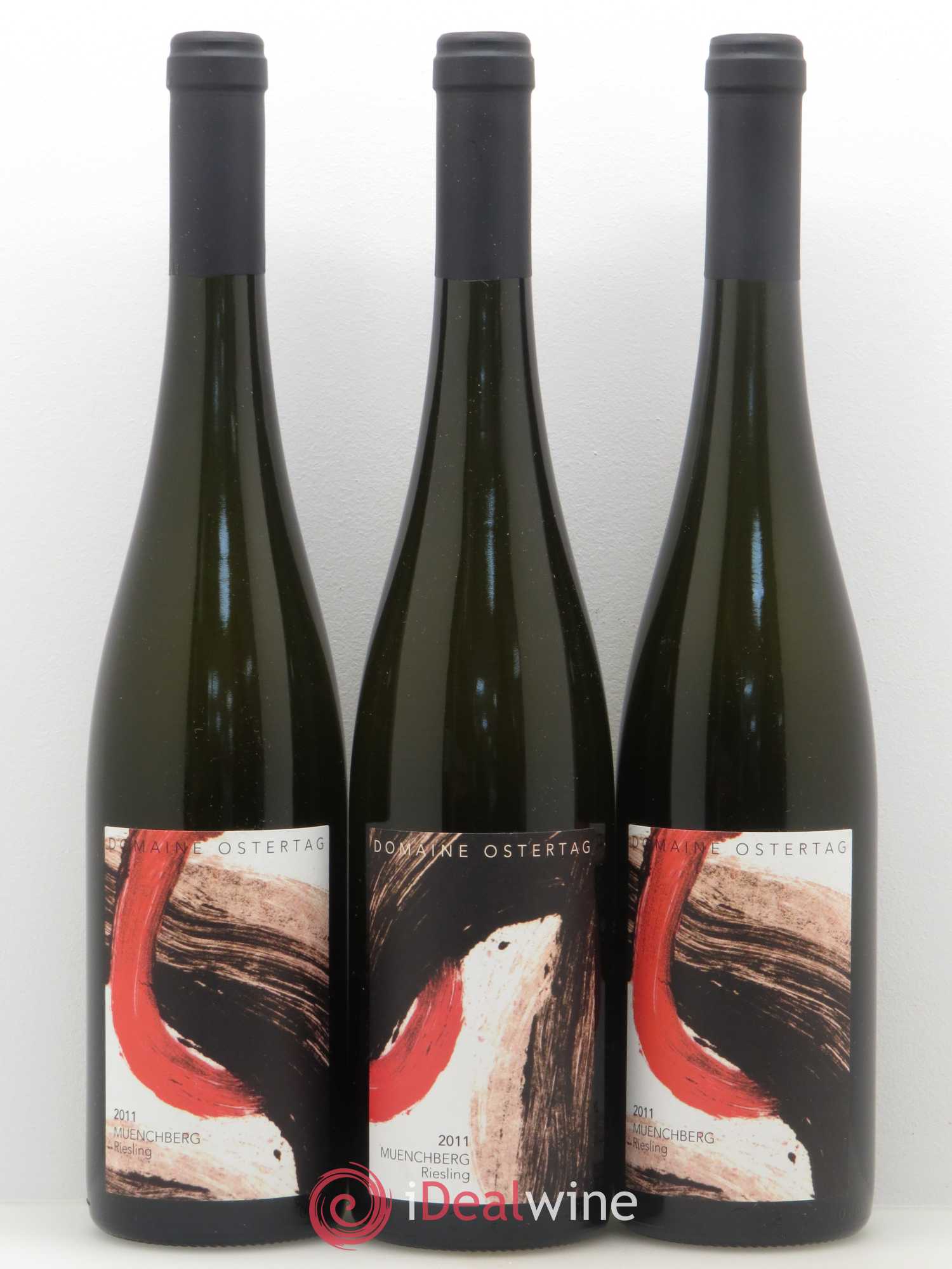 Alsace Riesling Grand Cru Muenchberg Ostertag (Domaine) 2011 - Lot de 3 bouteilles - 0
