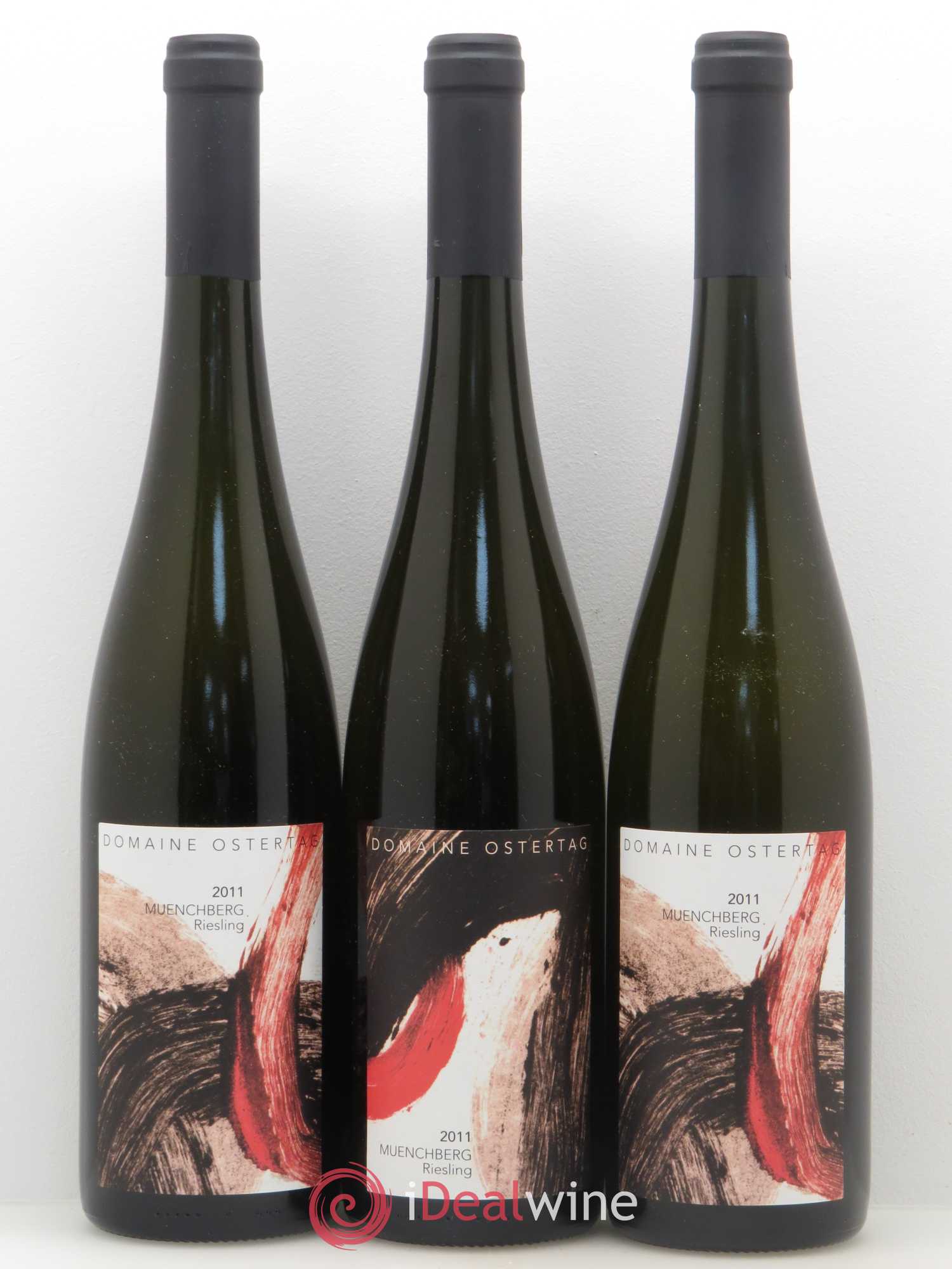 Alsace Riesling Grand Cru Muenchberg Ostertag (Domaine) 2011 - Lot de 3 bouteilles - 0