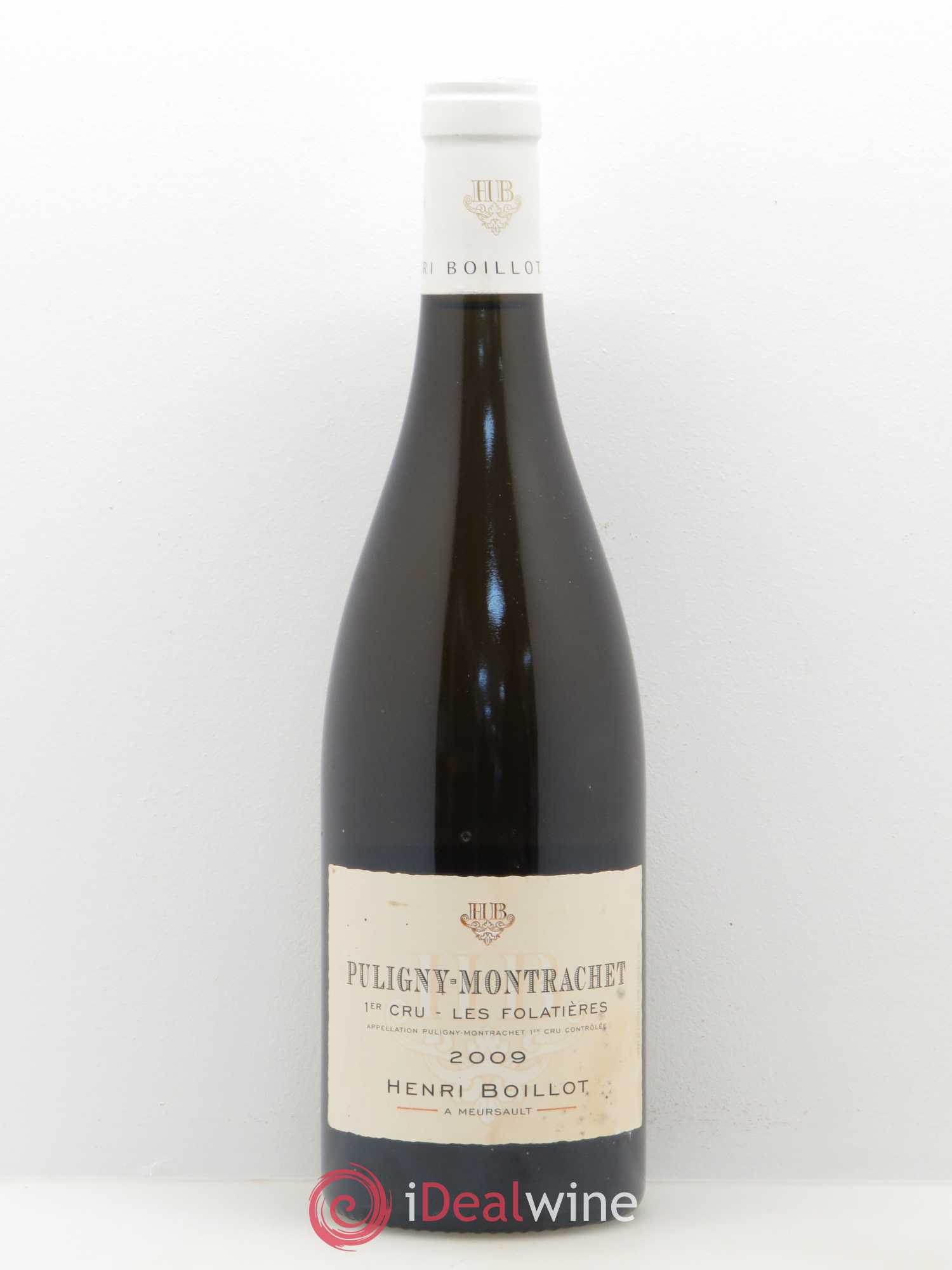 Puligny-Montrachet 1er Cru Les Folatières Henri Boillot (Domaine) 2009 - Lot de 1 bouteille - 0