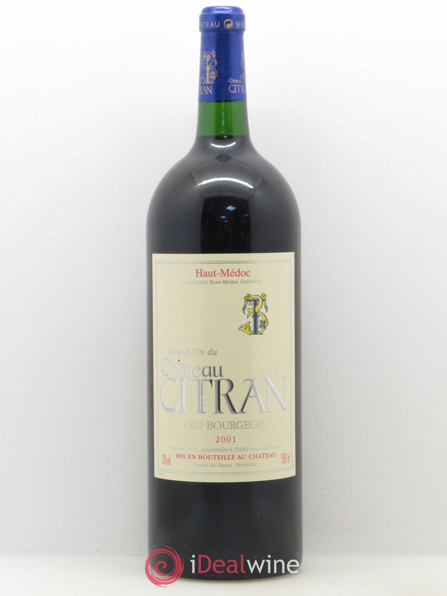 Château Citran Cru Bourgeois 2001 - Lot de 1 magnum - 0