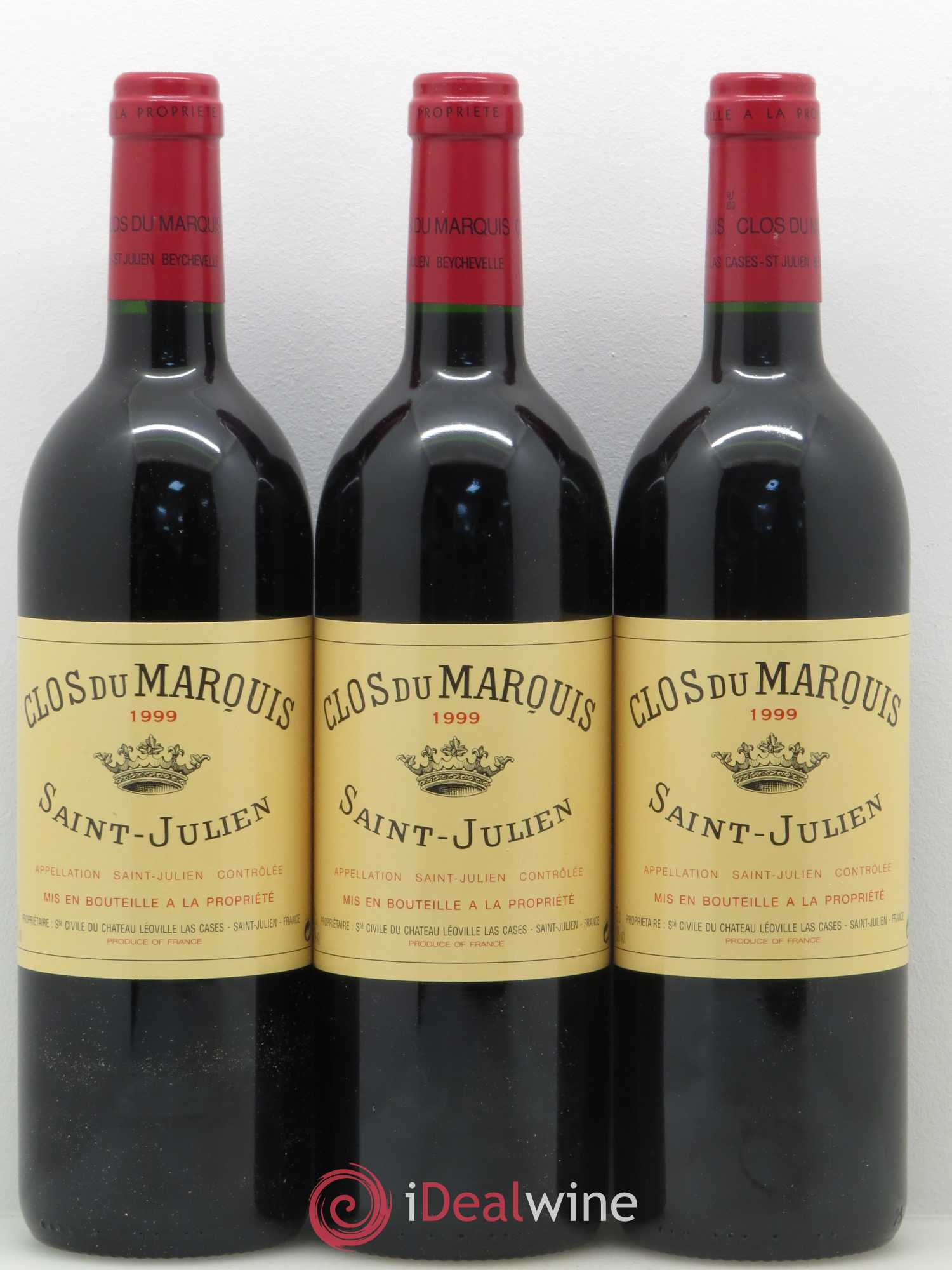 Clos du Marquis 1999 - Lot de 6 bouteilles - 1