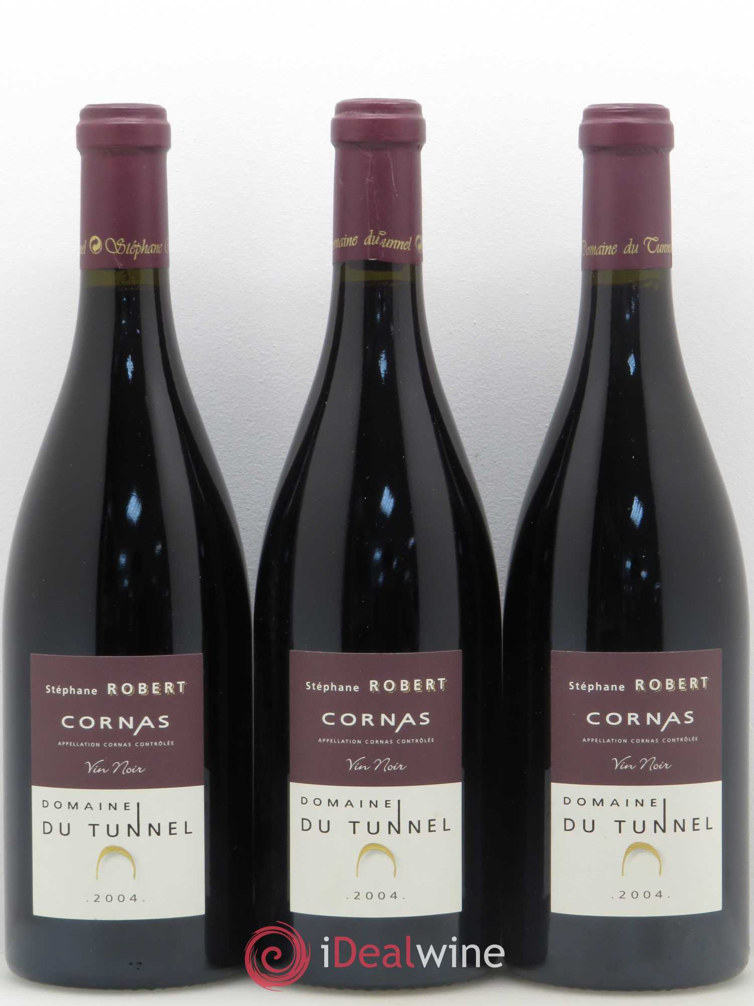 Cornas Vin Noir Tunnel (Domaine du) 2004 - Lot de 3 bouteilles - 0