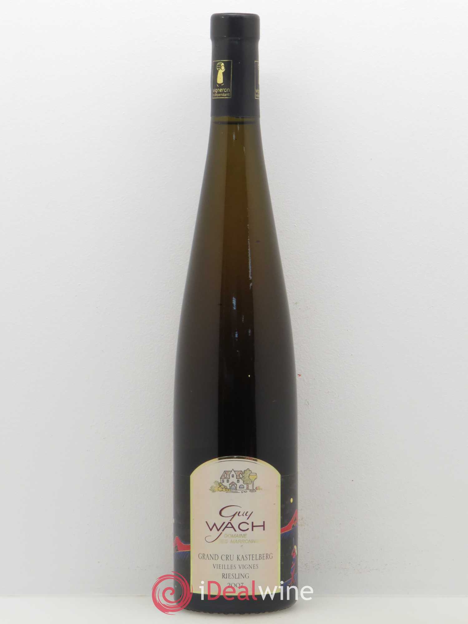 Riesling Grand Cru Kastelberg Vieilles Vignes Guy Wach 2007 - Posten von 1 Flasche - 0