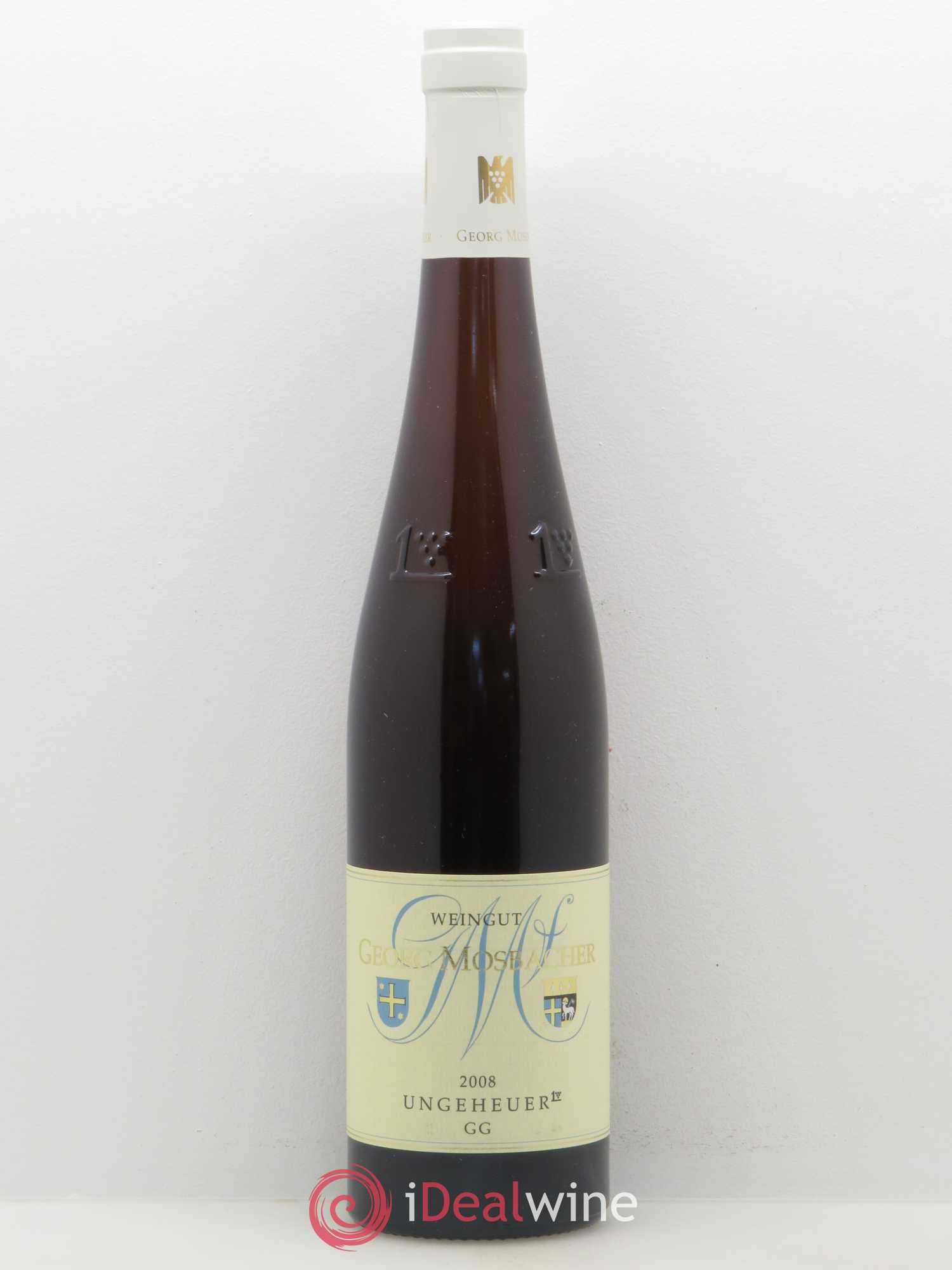 Riesling Ungeheuer Forst GG Trocken Georg Mosbacher 2008 - Lotto di 1 bottiglia - 0