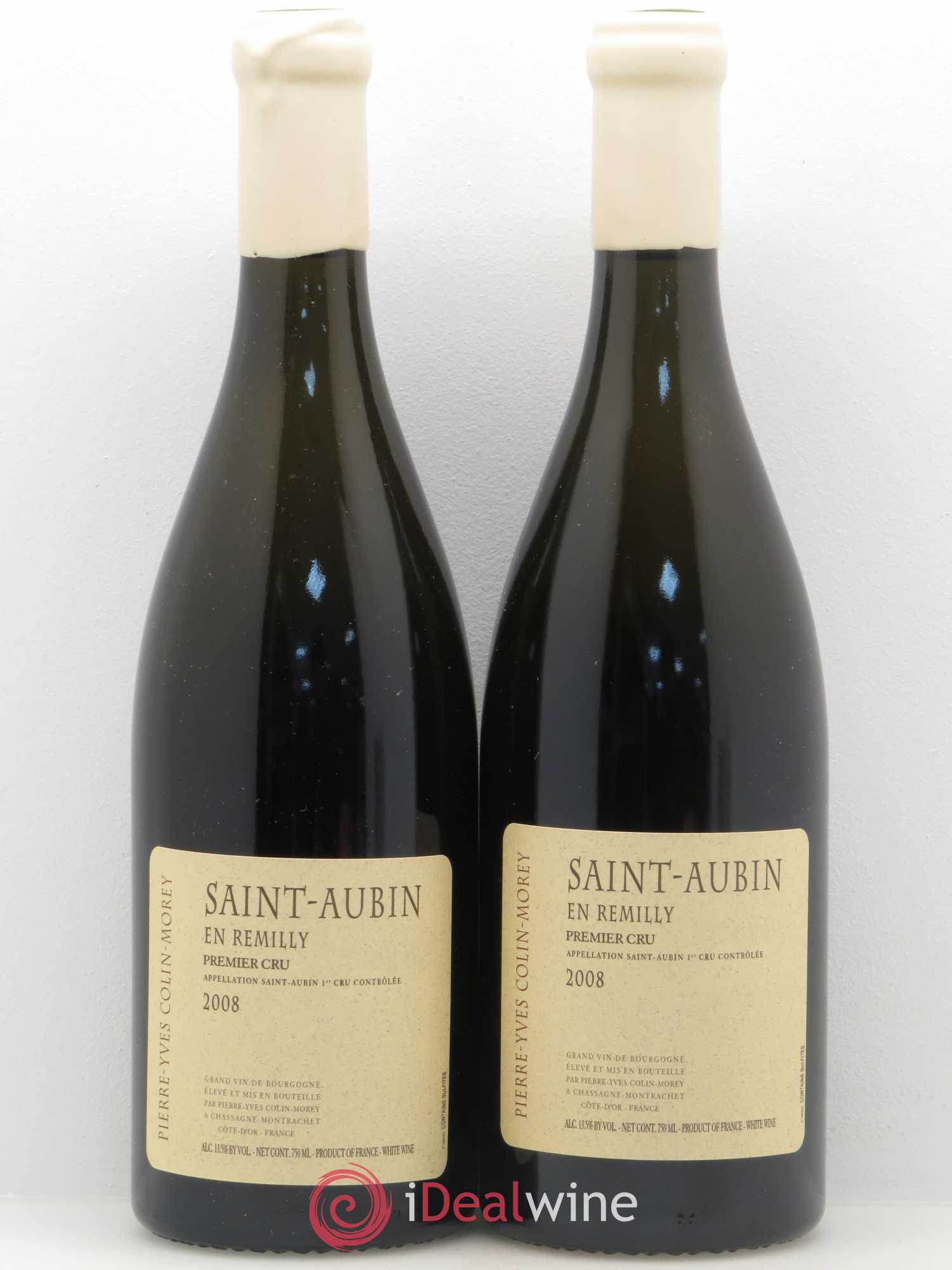 Saint-Aubin 1er Cru En Remilly Pierre-Yves Colin Morey 2008 - Posten von 2 Flaschen - 0