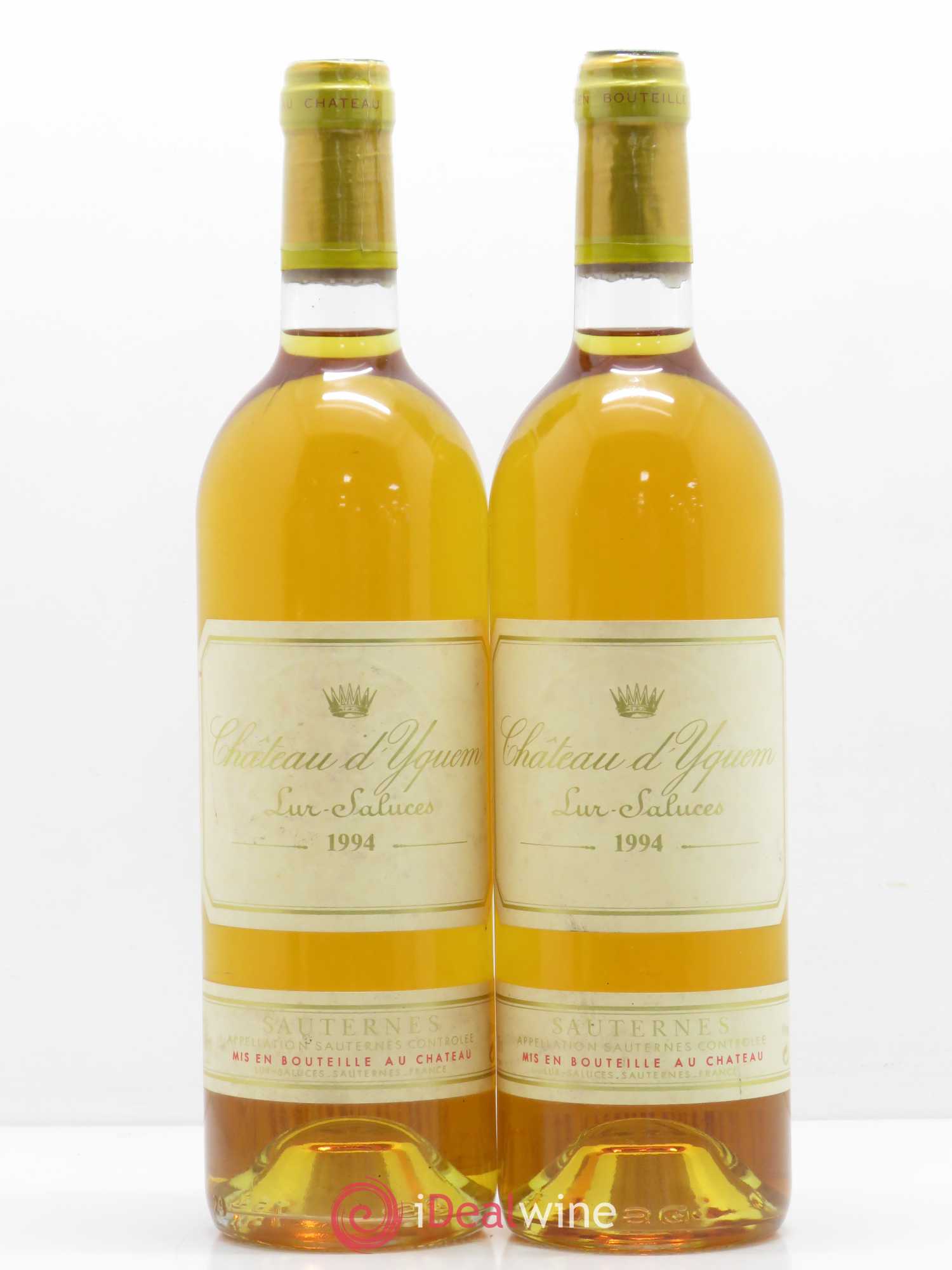 Château d' Yquem 1er Cru Classé Supérieur 1994 - Lotto di 2 bottiglie - 0