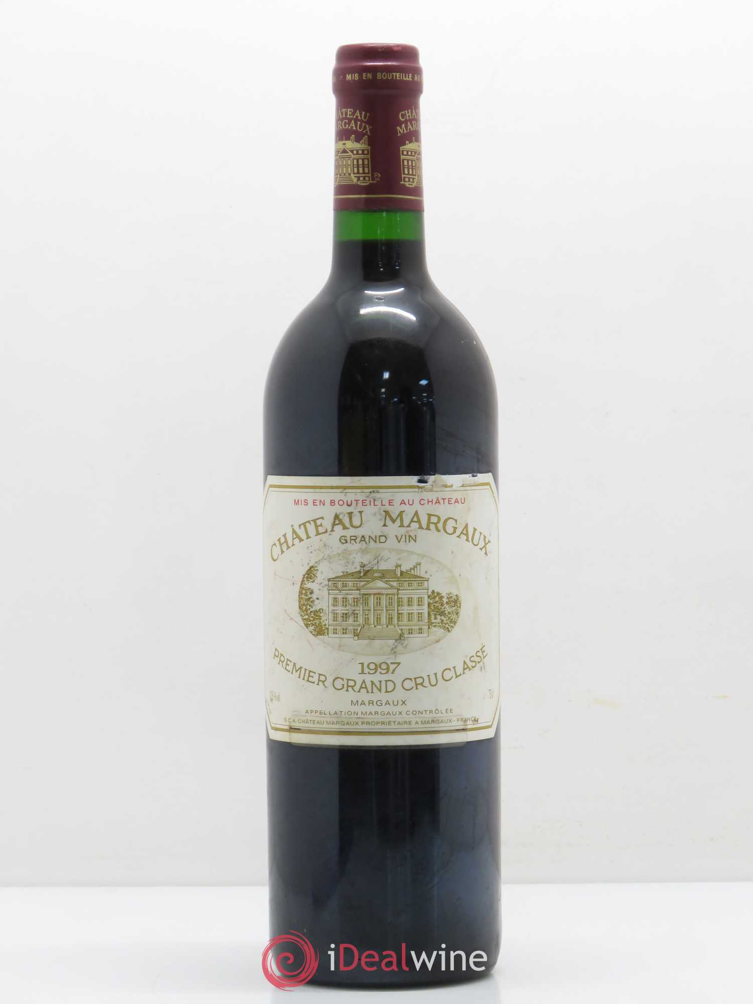 Château Margaux 1er Grand Cru Classé 1997 - Lot de 1 bouteille - 0