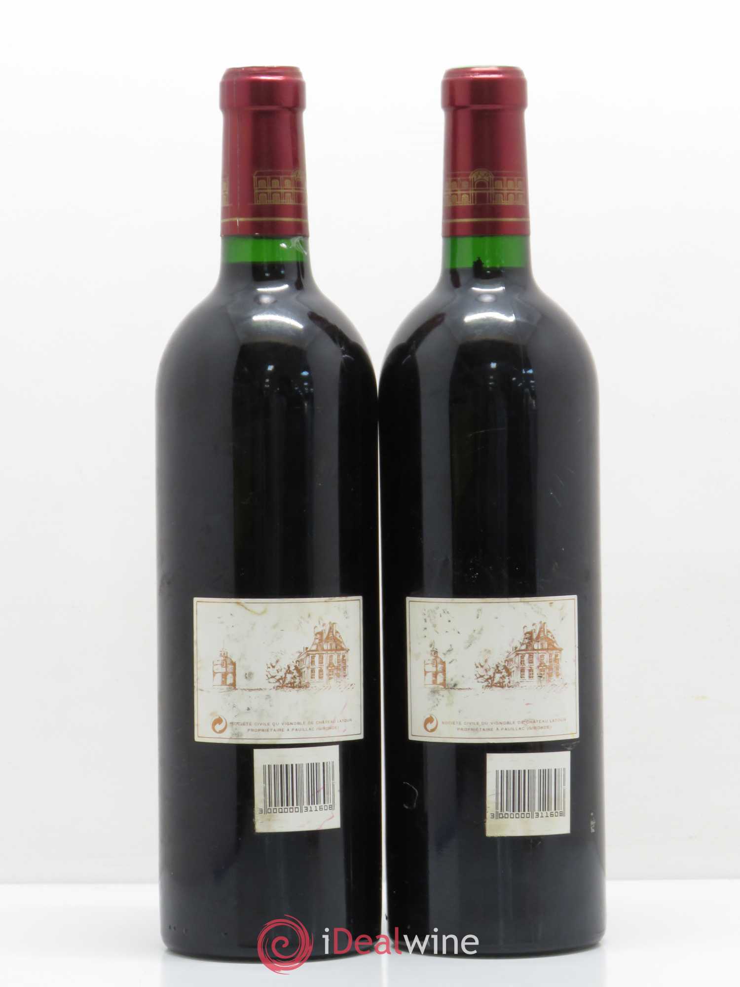 Château Latour 1er Grand Cru Classé 1997 - Lot de 2 bouteilles - 1