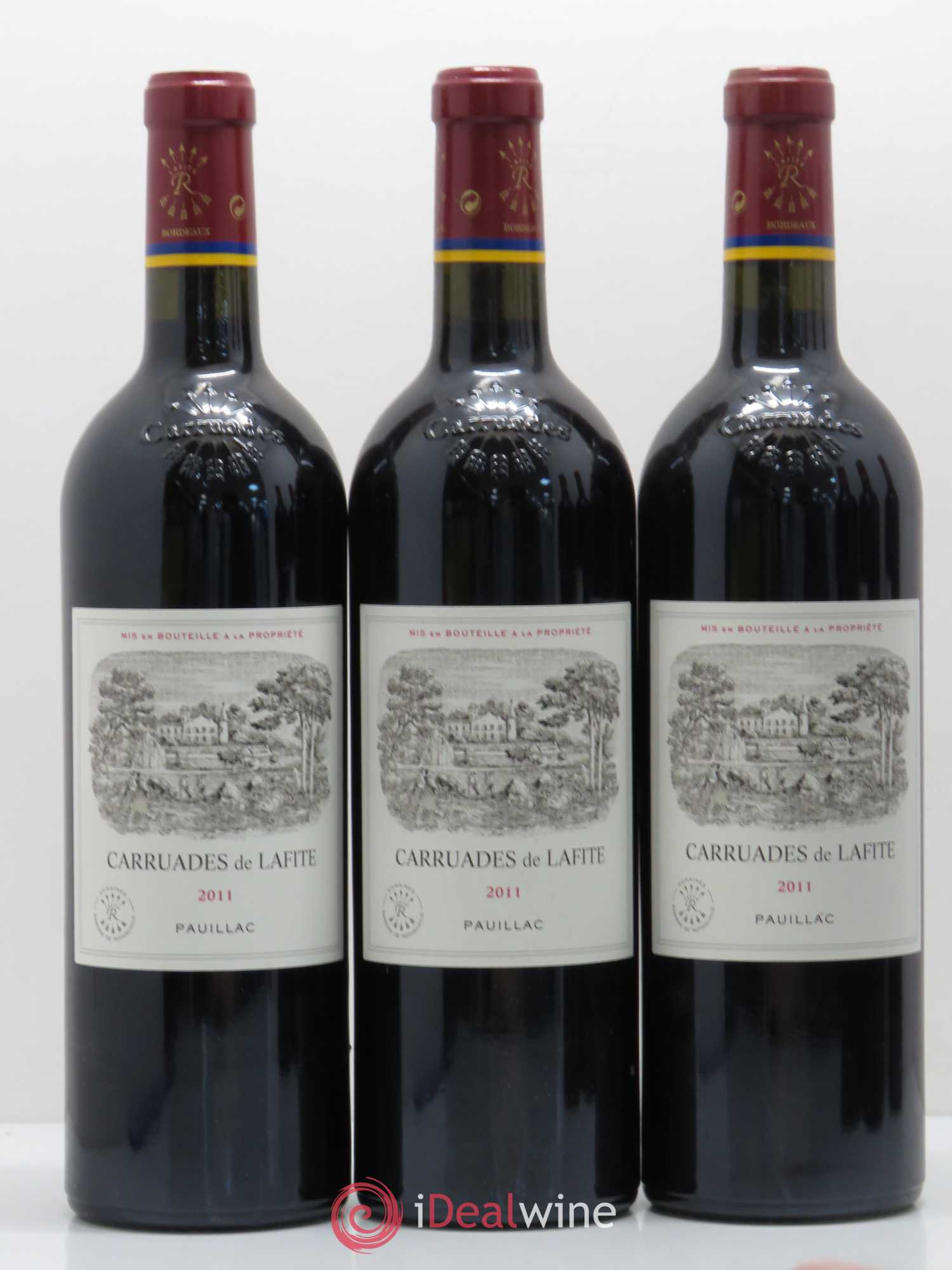 Carruades de Lafite Rothschild Second Vin 2011 - Lot de 6 bouteilles - 1