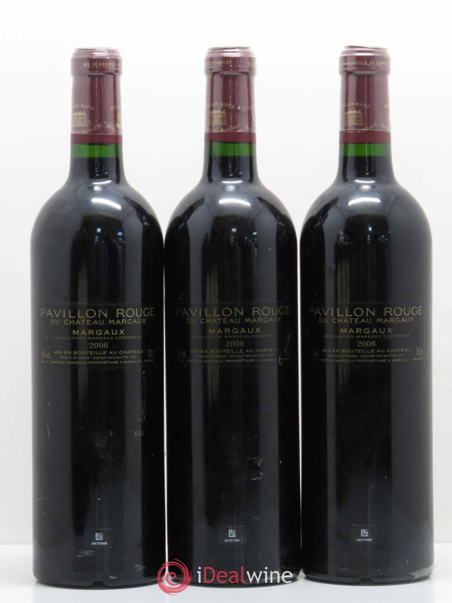 Pavillon Rouge du Château Margaux Second Vin 2006 - Lot de 6 bouteilles - 2