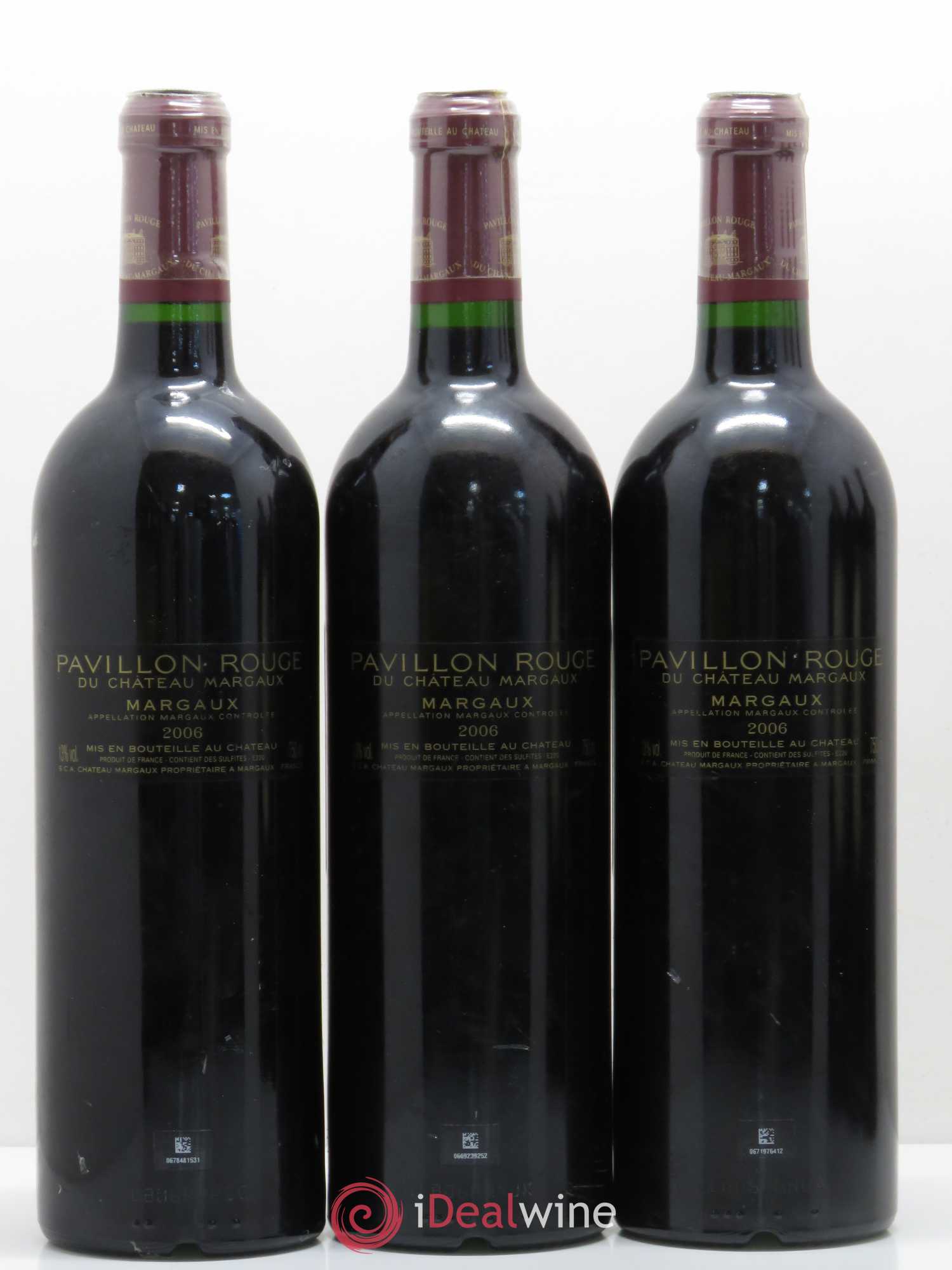 Pavillon Rouge du Château Margaux Second Vin 2006 - Lot de 6 bouteilles - 4
