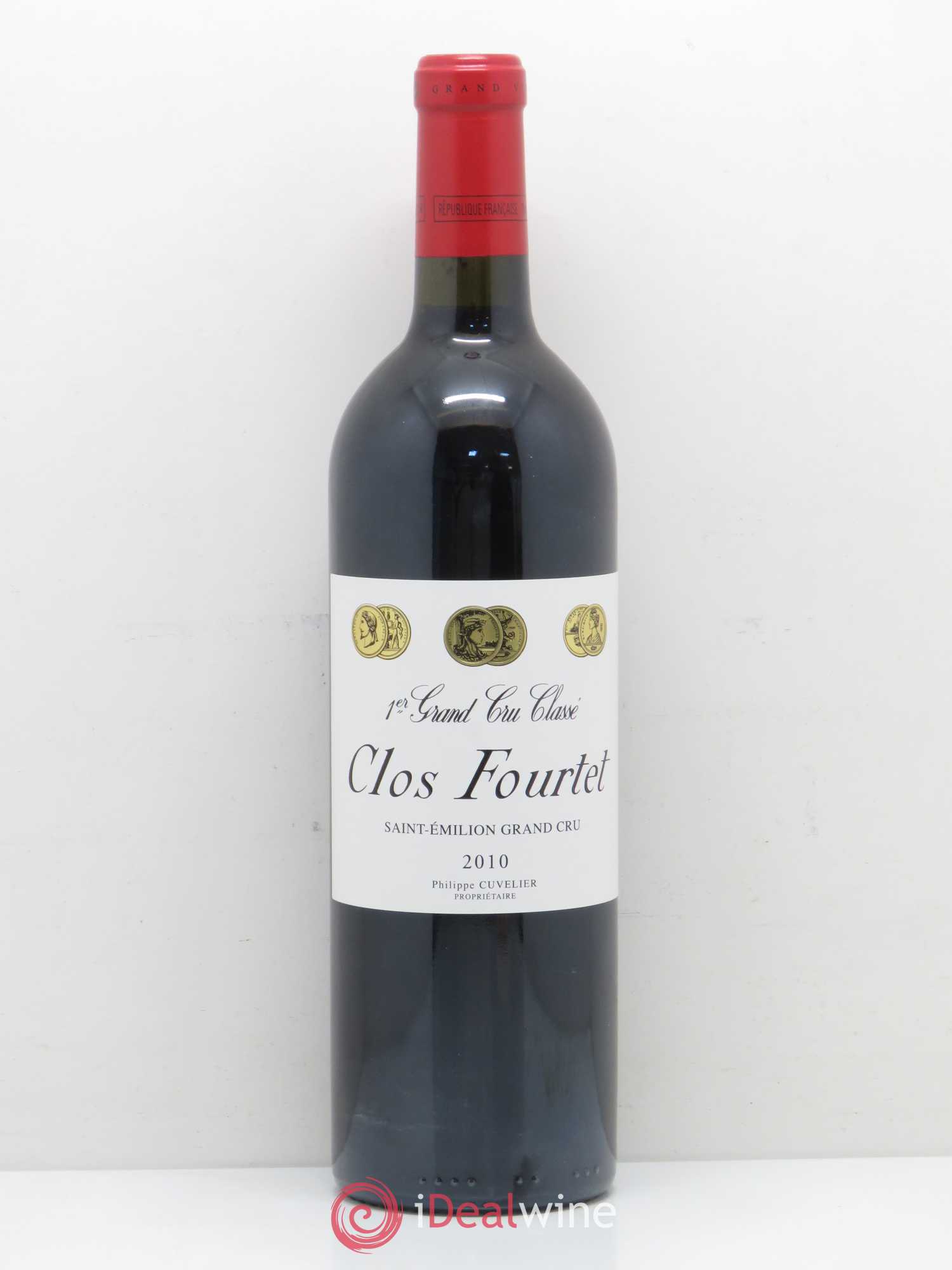 Clos Fourtet 1er Grand Cru Classé B (sans prix de réserve) 2010 - Lot de 1 bouteille - 0