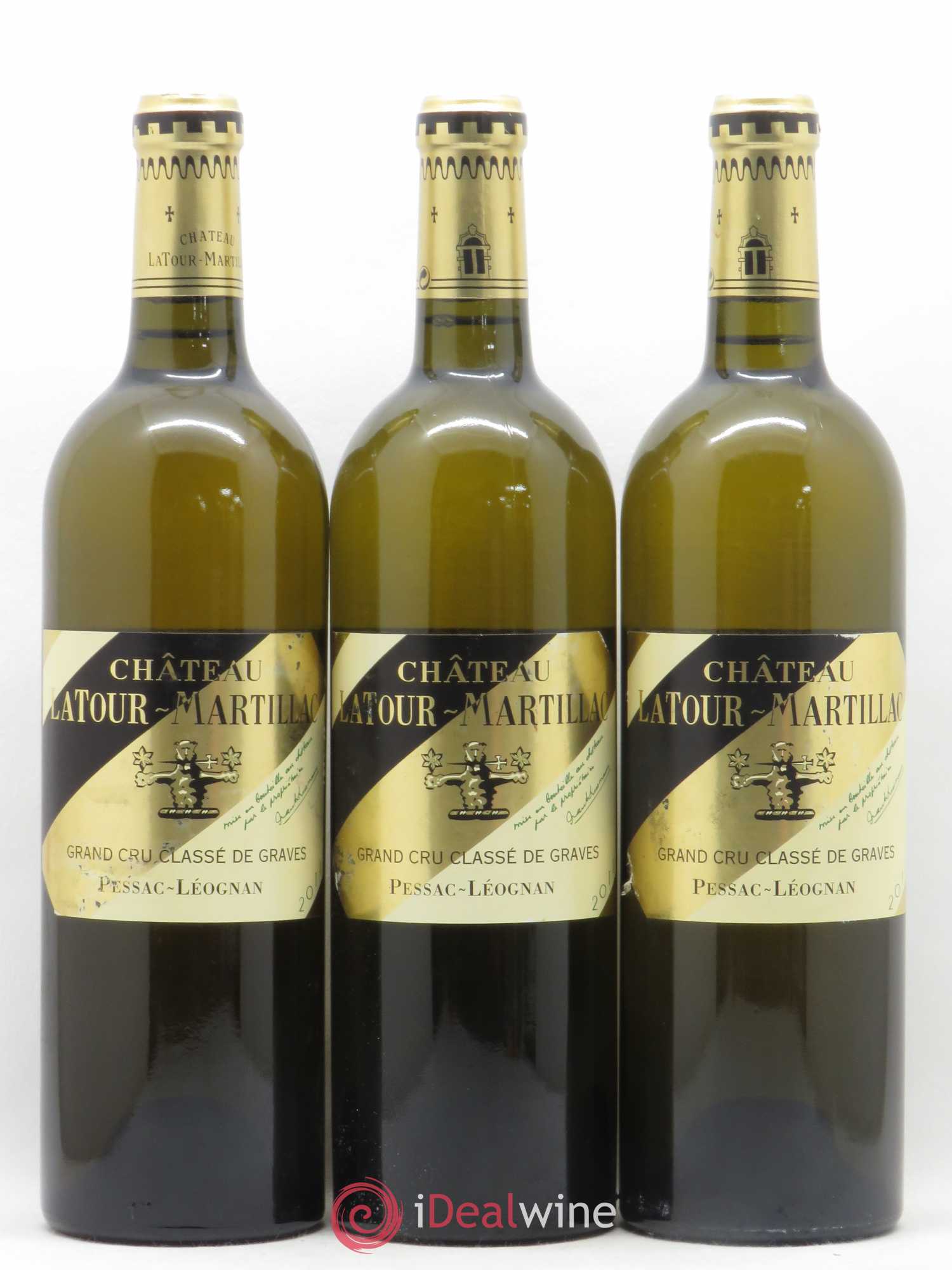 Château Latour-Martillac Cru Classé de Graves (sans prix de réserve) 2011 - Lot de 3 bouteilles - 0