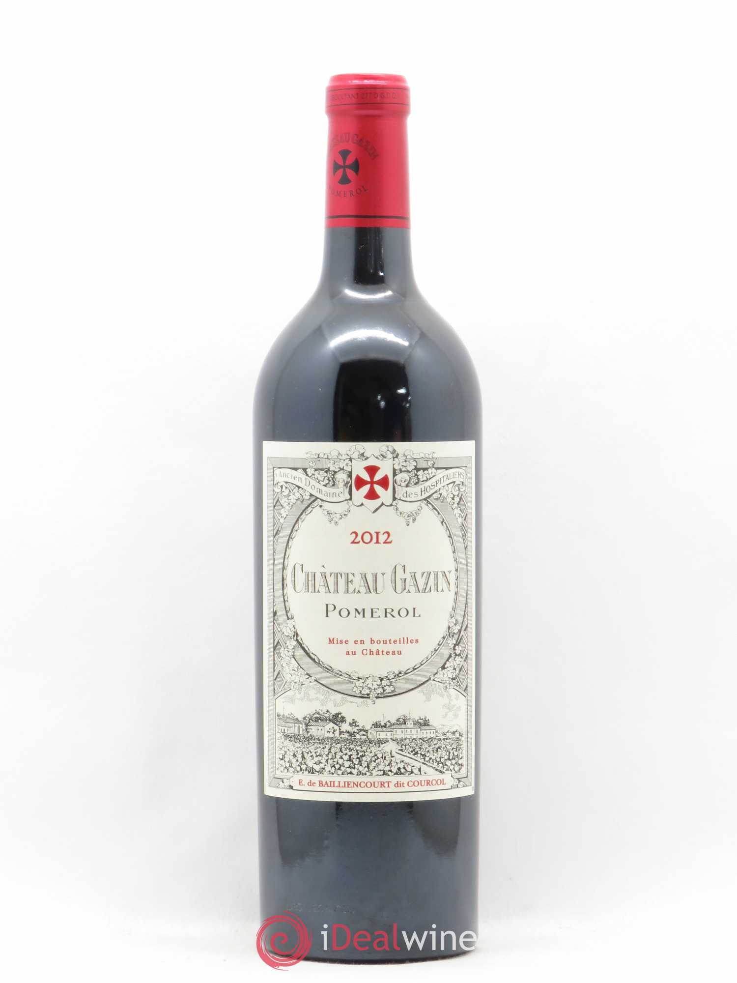 Château Gazin 2012 - Lot de 1 bouteille - 0