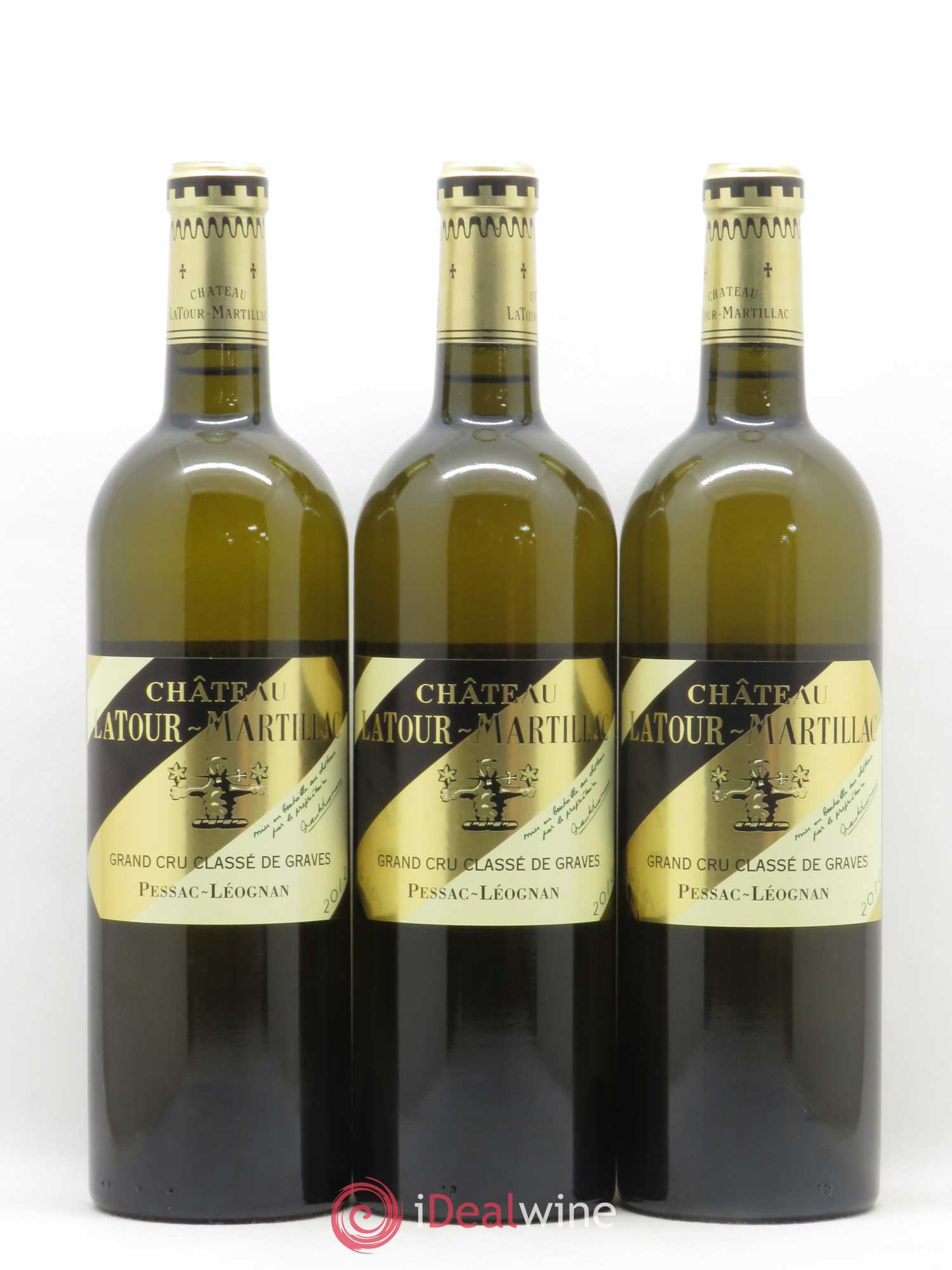 Château Latour-Martillac Cru Classé de Graves 2012 - Lot de 3 bouteilles - 0
