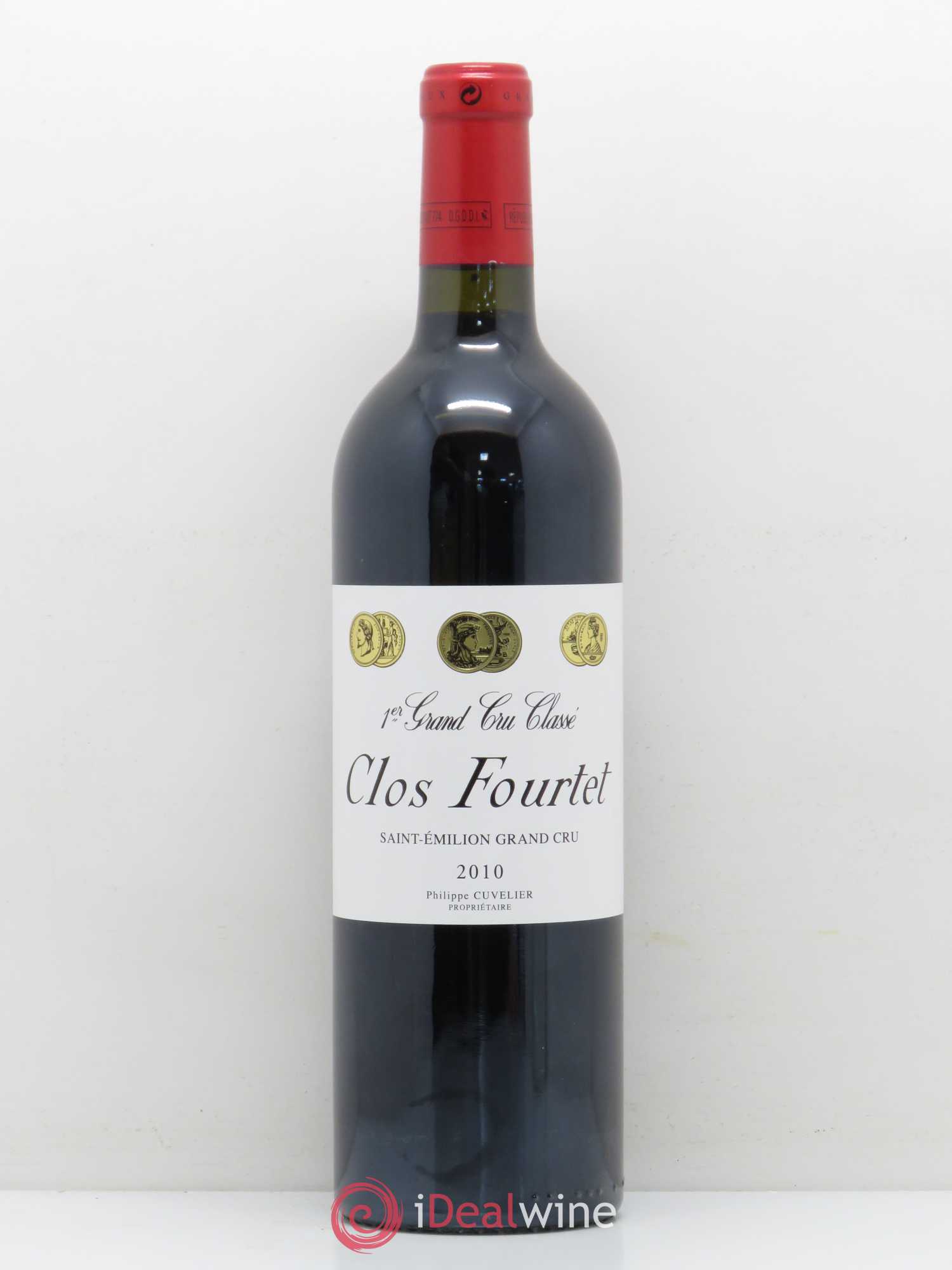 Clos Fourtet 1er Grand Cru Classé B 2010 - Lot de 1 bouteille - 0